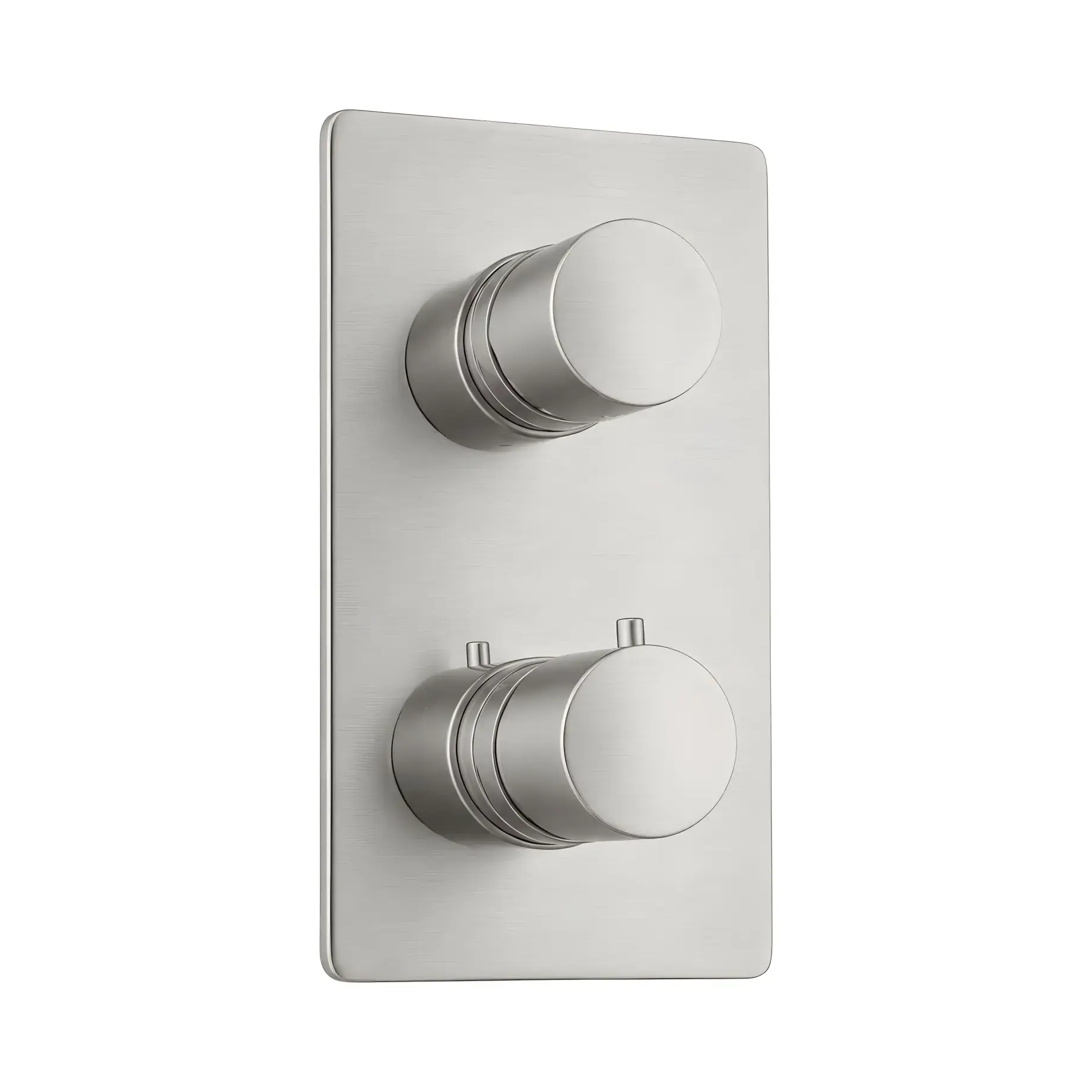 Смеситель для ванны/душа Teo Line Bossini Z00002000094005 Brushed Nickel — вид на белом фоне