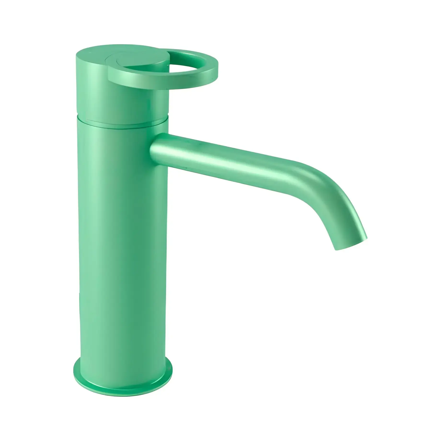 Змішувач для раковини B-Color Bugnatese 6719SCVP Pastel Turquoise — вид на білому тлі
