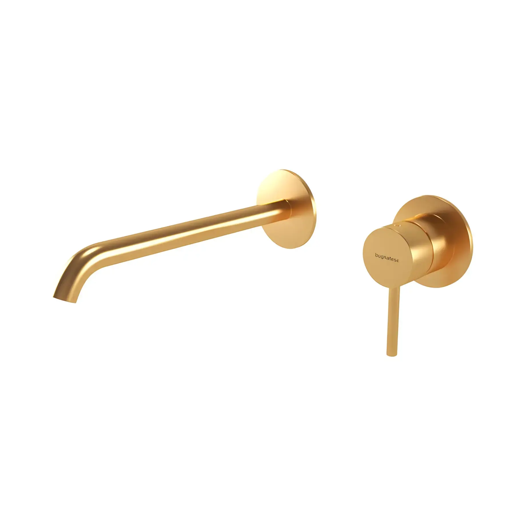 Змішувач для раковини K Line Bugnatese 5746OS Gold Brushed — вид на білому тлі