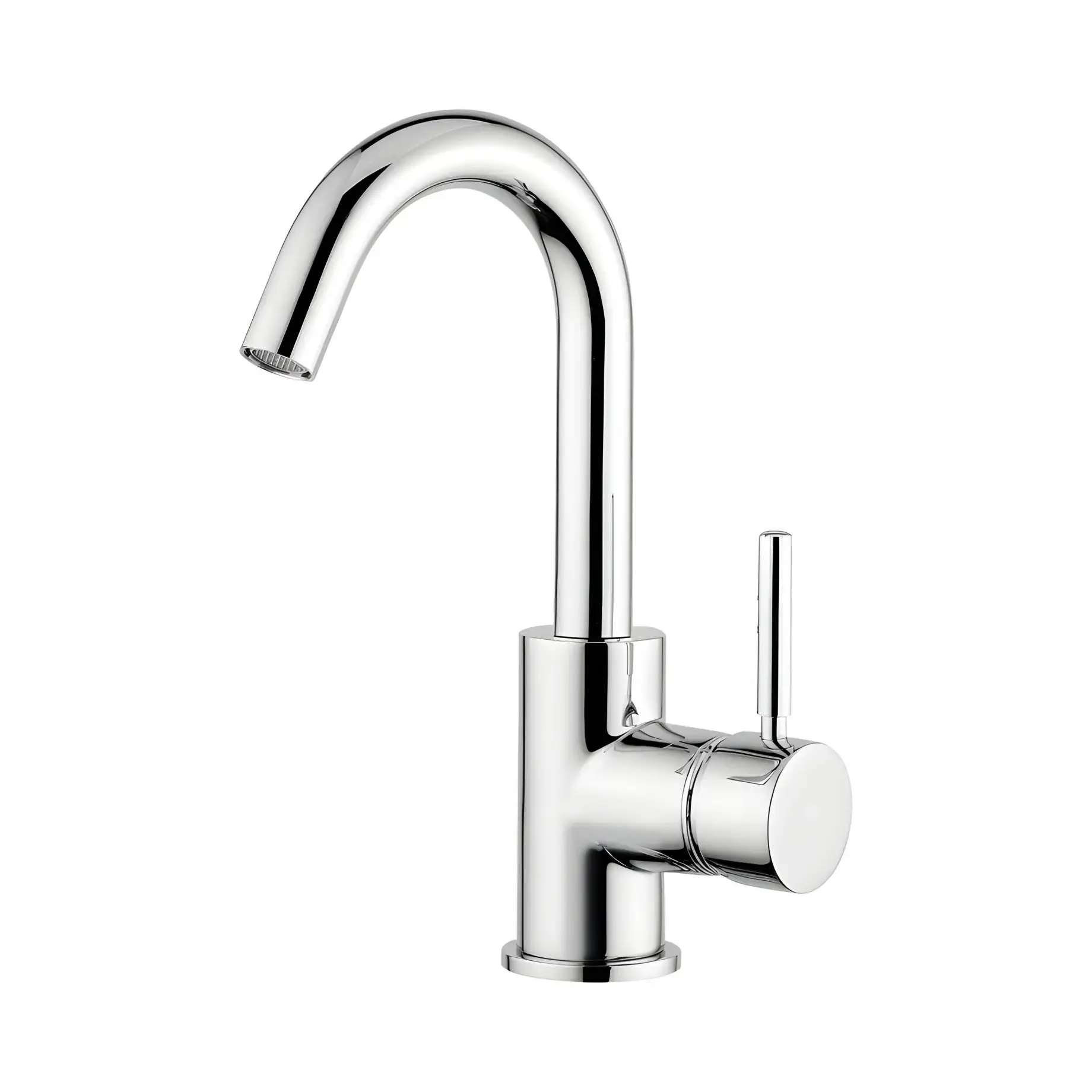 Змішувач для раковини Kobuk Bugnatese 2213SCR Chrome — вид на білому тлі