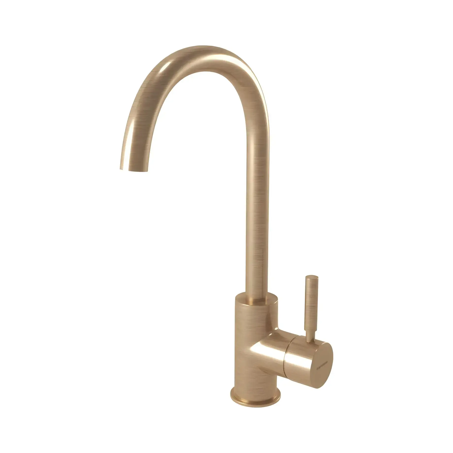 Змішувач для раковини Kobuk Bugnatese 2217SBR Bronze — вид на білому тлі