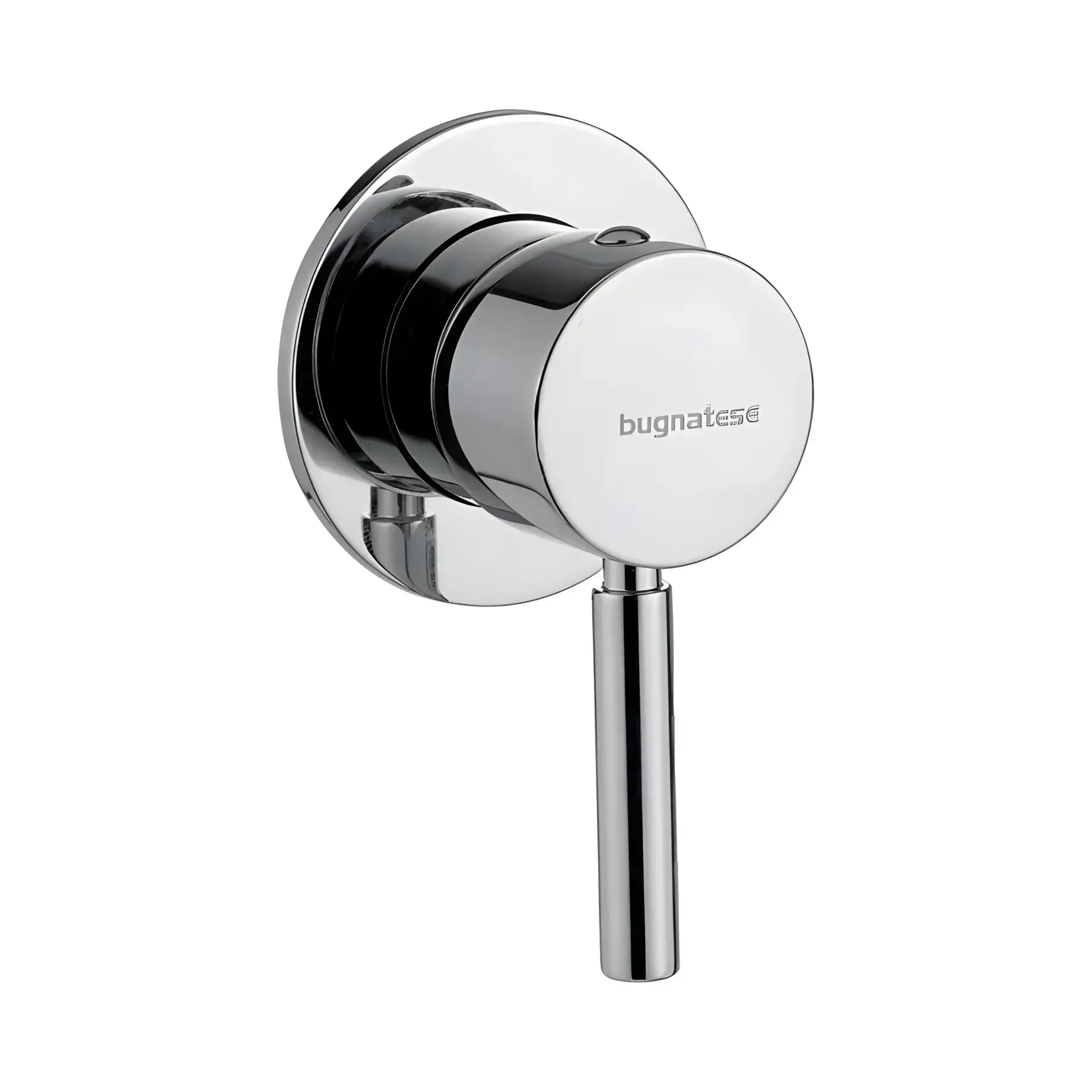 Змішувач для душу Kobuk Bugnatese 2230CR Chrome — вид на білому тлі