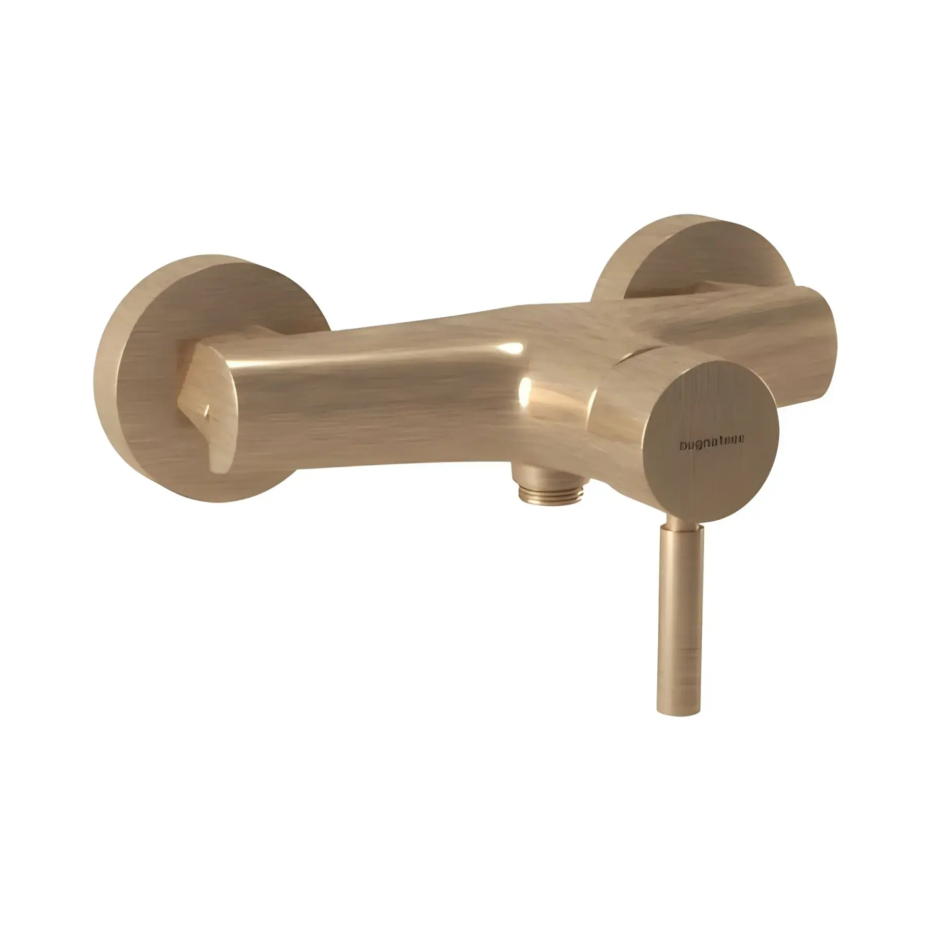 Змішувач для душу Kobuk Bugnatese 2238BR Bronze — вид на білому тлі
