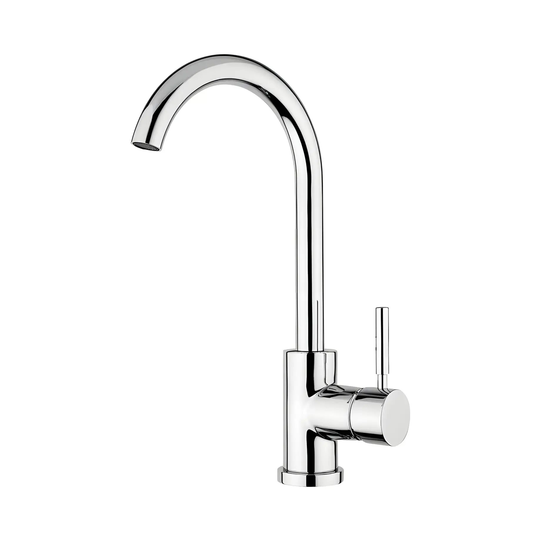 Змішувач для кухні Kobuk Bugnatese 2282CR Chrome — вид на білому тлі