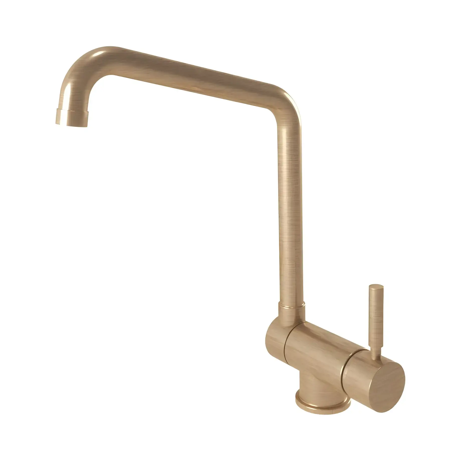 Змішувач для кухні Kobuk Bugnatese 2296BR Bronze — вид на білому тлі