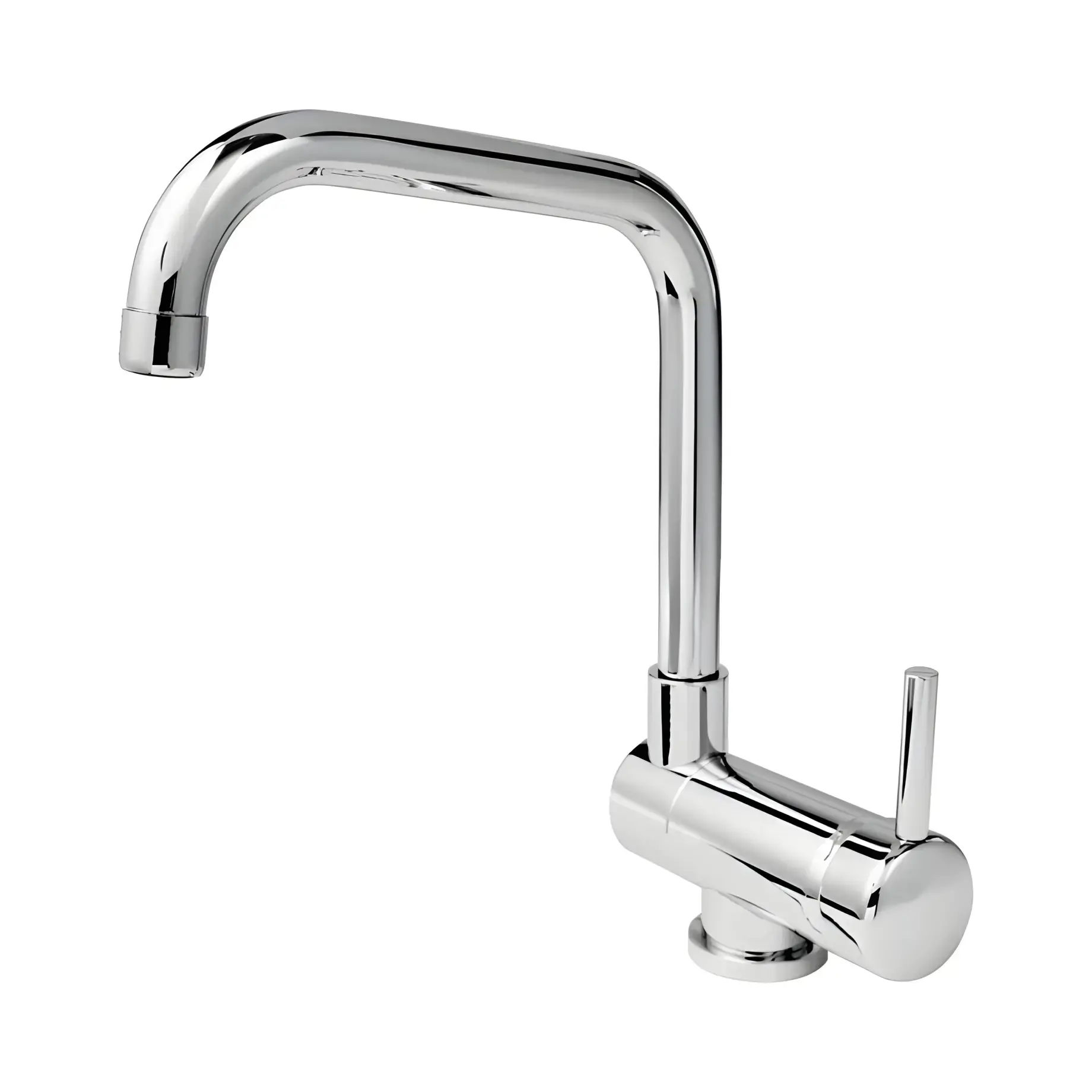 Змішувач для кухні Kobuk Bugnatese 2296CR Chrome — вид на білому тлі