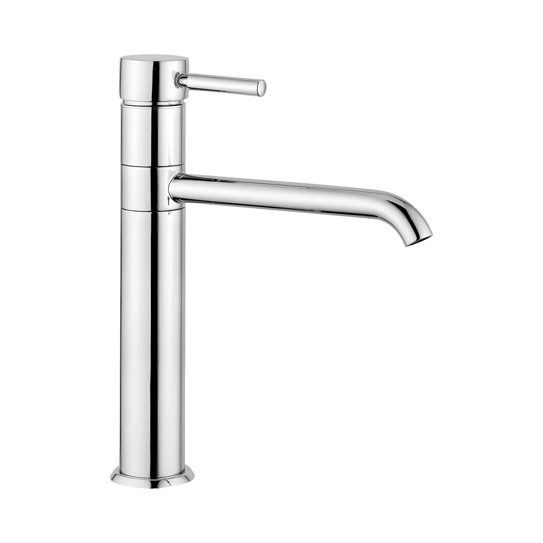 Змішувач для кухні Kobuk Fix Bugnatese 2382CR Chrome — вид на білому тлі