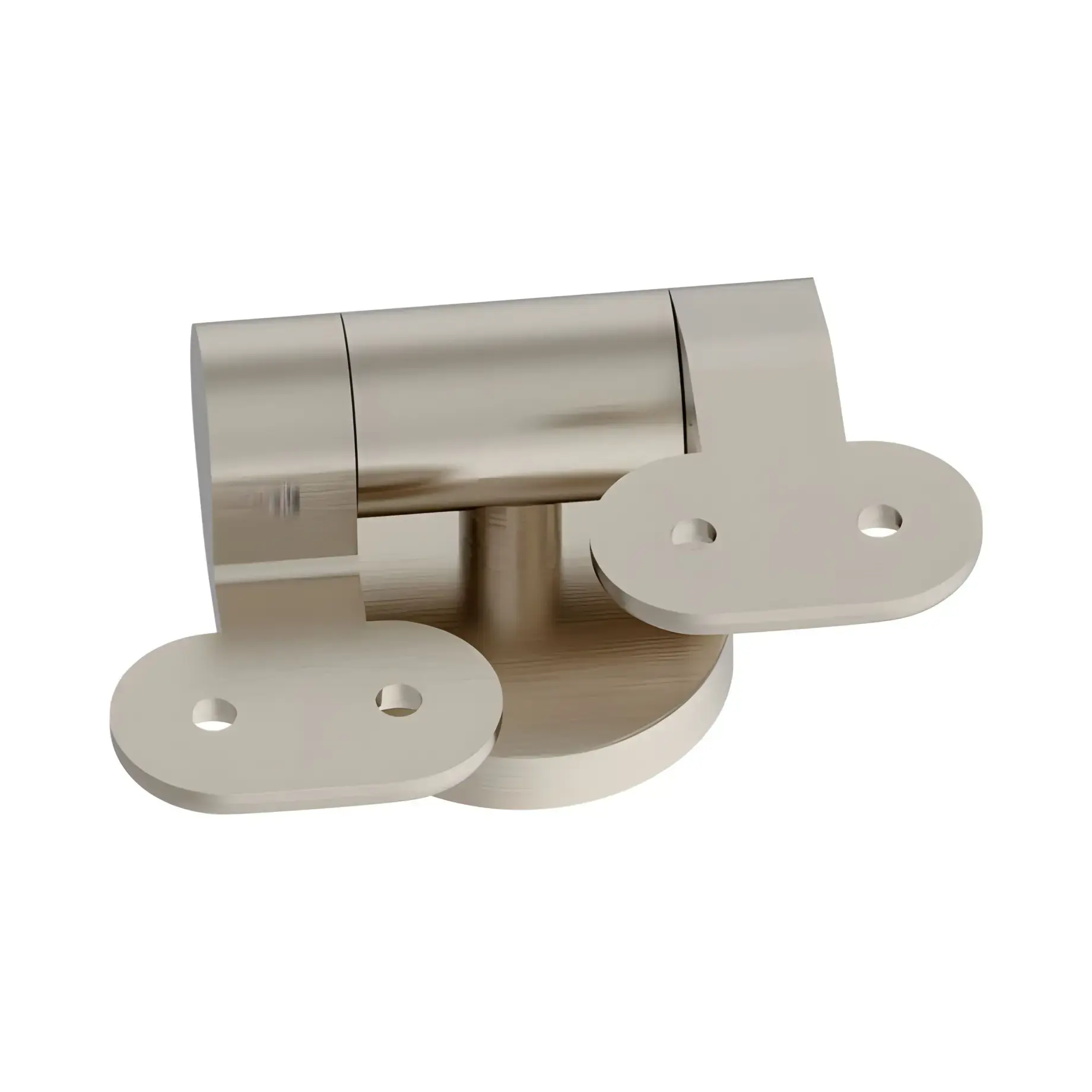 Петлі для сидіння Burlington SP813BNKL Brushed Nickel — вид на білому тлі