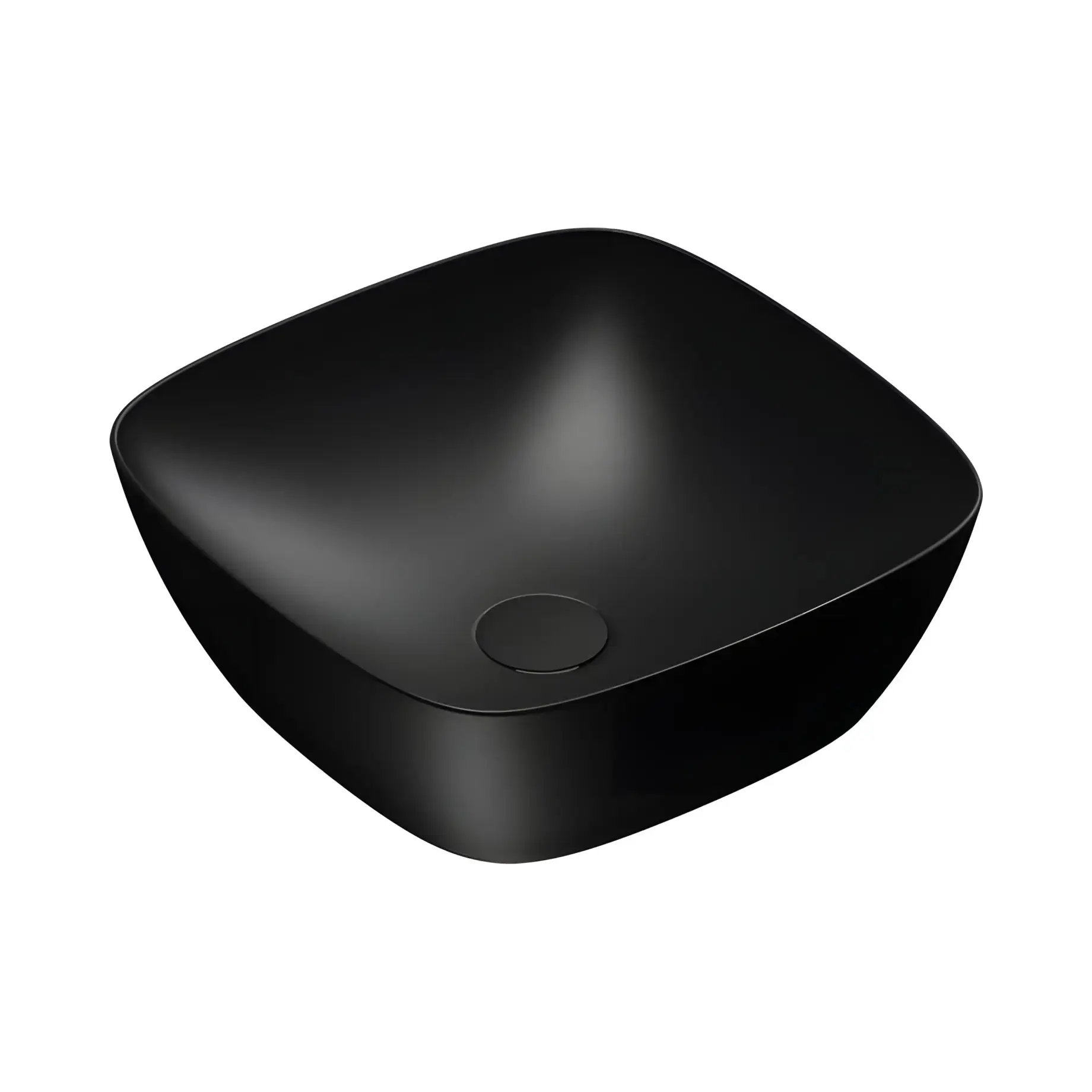 Умивальник Alvea Catalano 0622400022 Satin black — вид на білому тлі