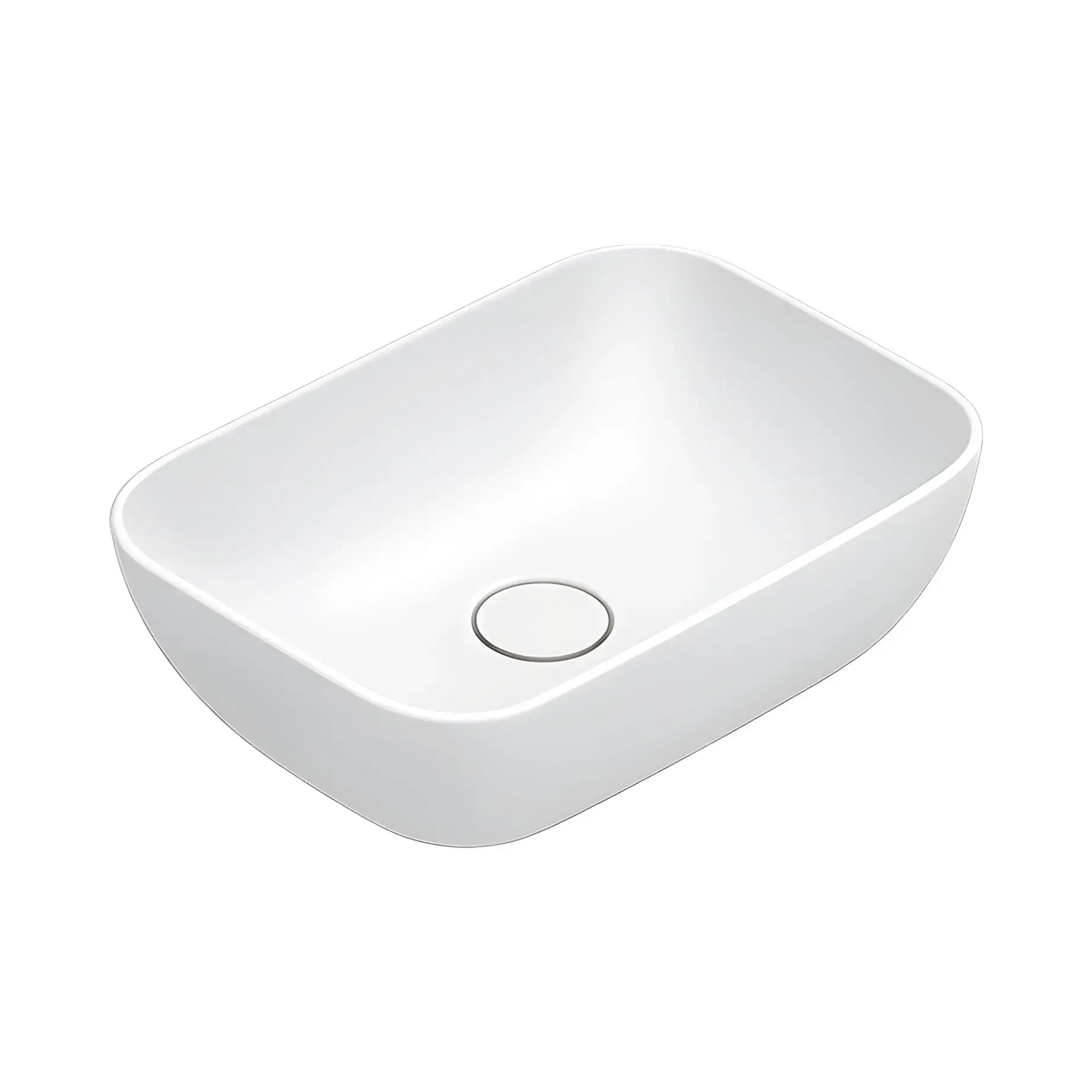 Умивальник Green Catalano 0422510021 Satin white — вид на білому тлі
