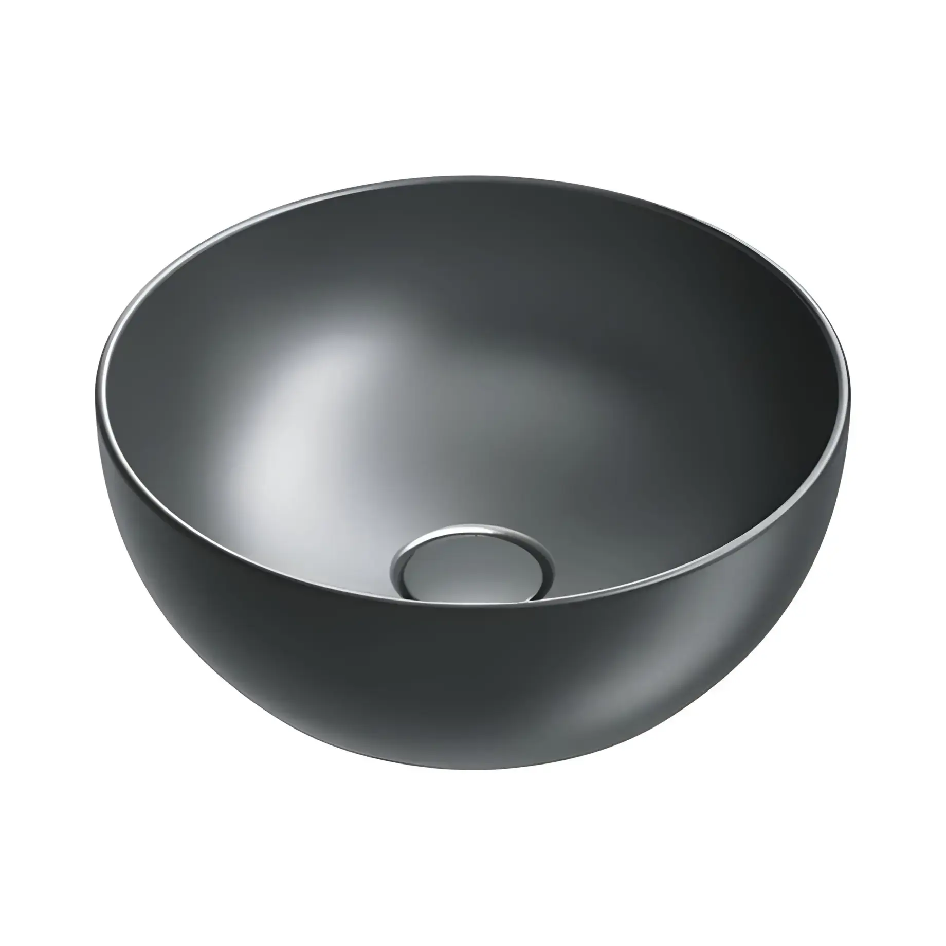 Умивальник Green Catalano 0423400022 Satin black — вид на білому тлі