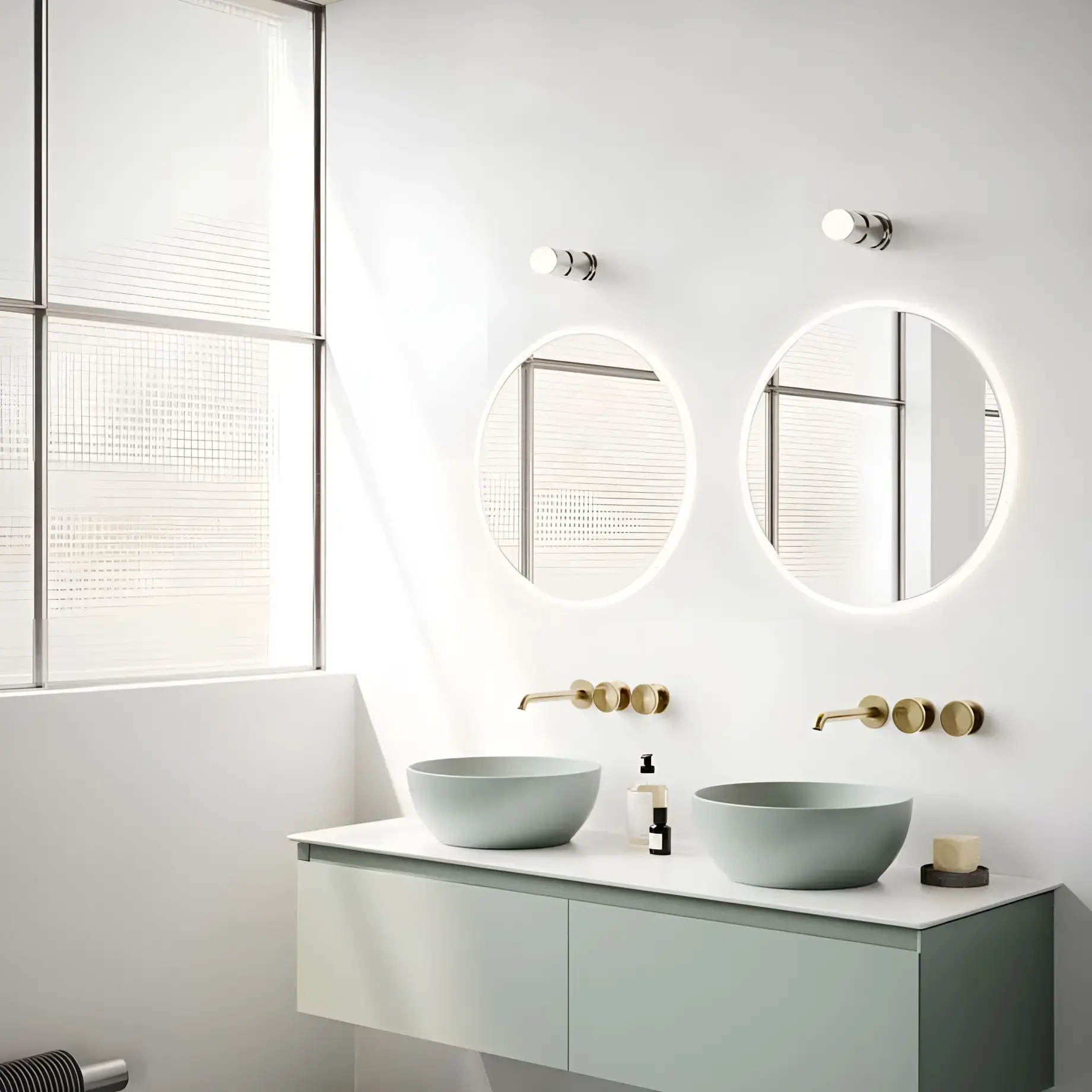 Умивальник Green Catalano 0423400028 Acqua — бічний ракурс