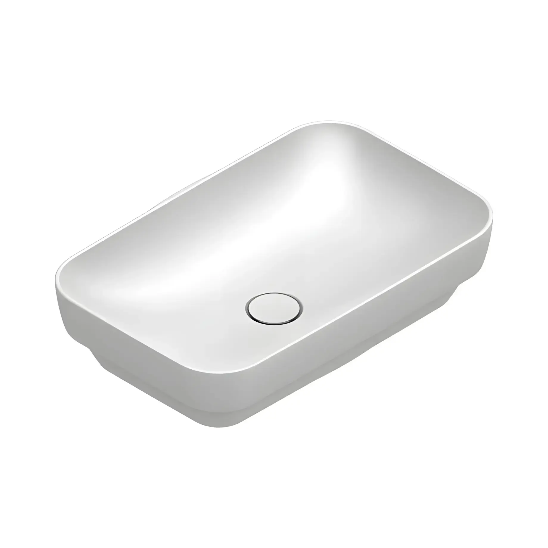Умивальник Green Catalano 0424600021 Satin white — вид на білому тлі