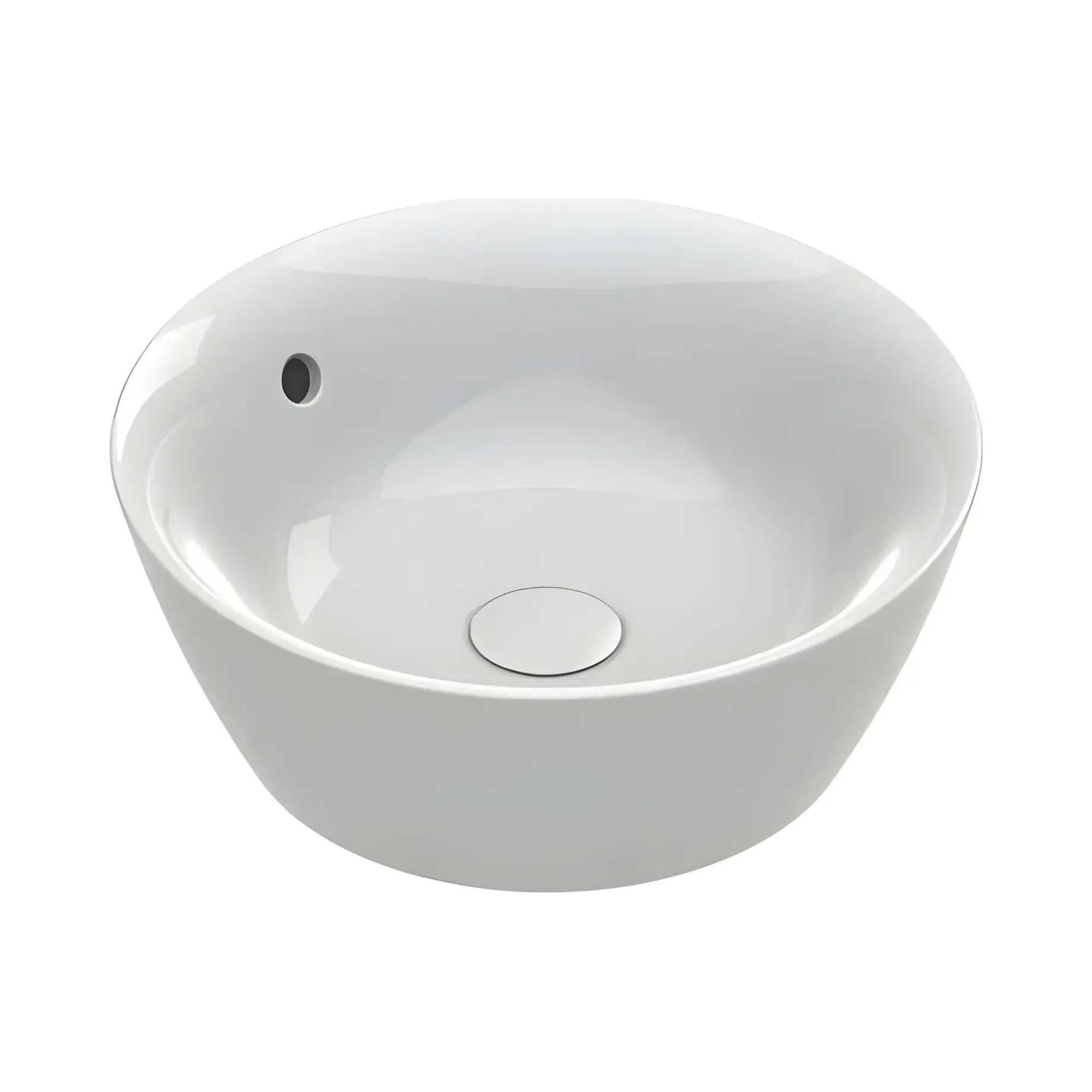 Умивальник Italy Catalano 0723420001 Glossy White 42 х 42 см — вид на білому тлі