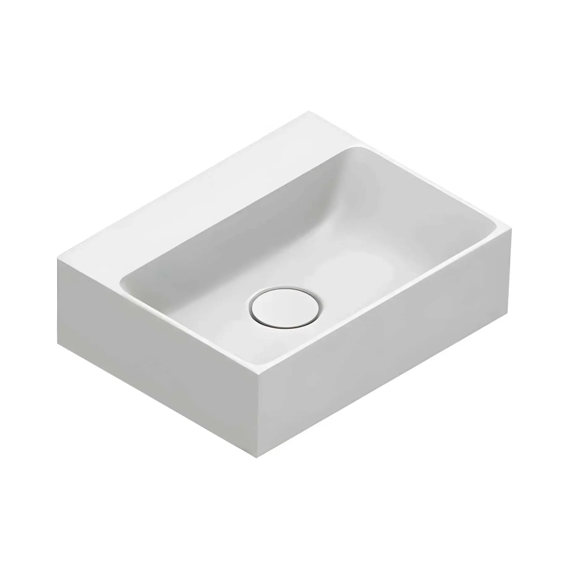 Умивальник Premium Catalano 0220420001 Glossy White — вид на білому тлі
