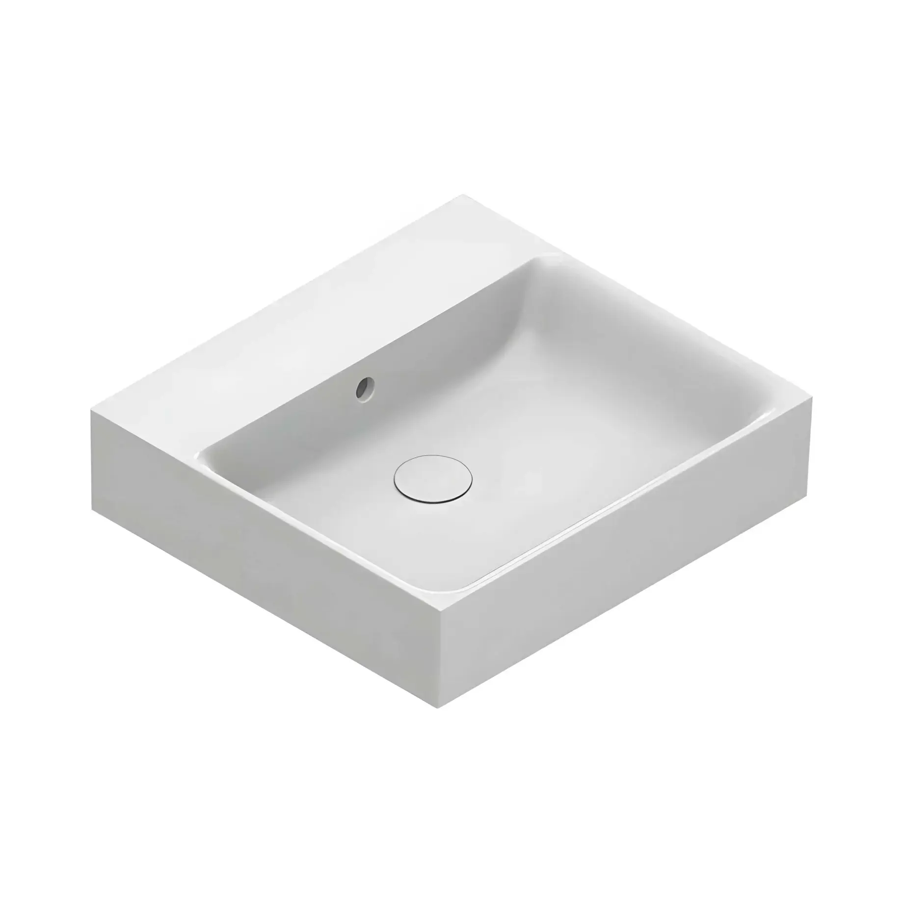 Умивальник Premium Catalano 0220500001 Glossy White — вид на білому тлі