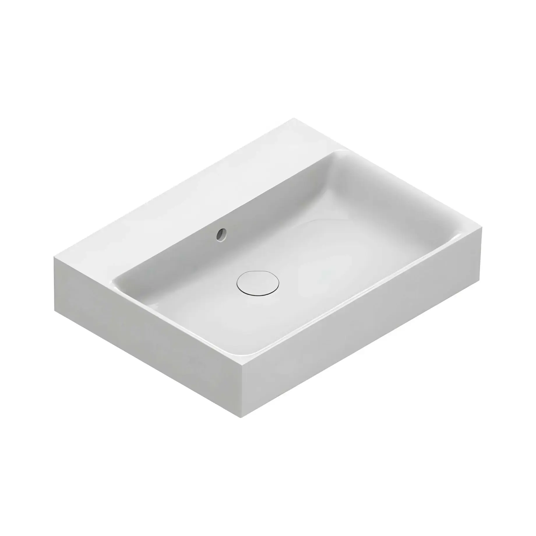 Умивальник Premium Catalano 0220600001 Glossy White — вид на білому тлі
