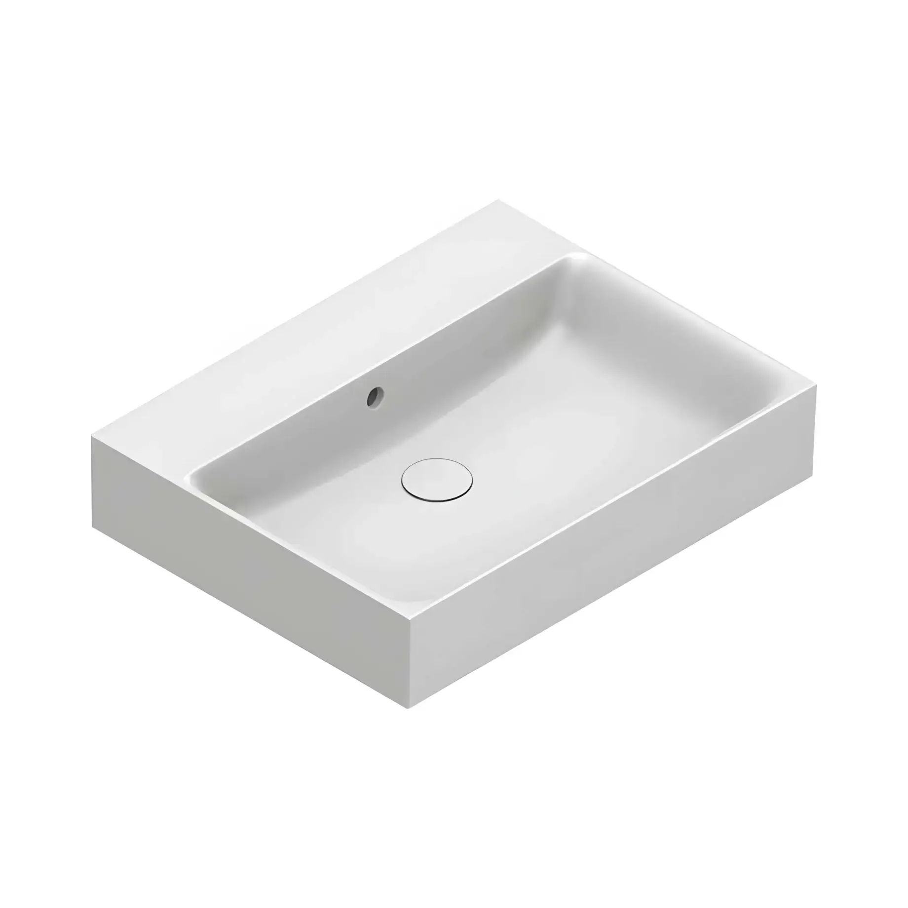 Умивальник Premium Catalano 0220600021 Satin white — вид на білому тлі