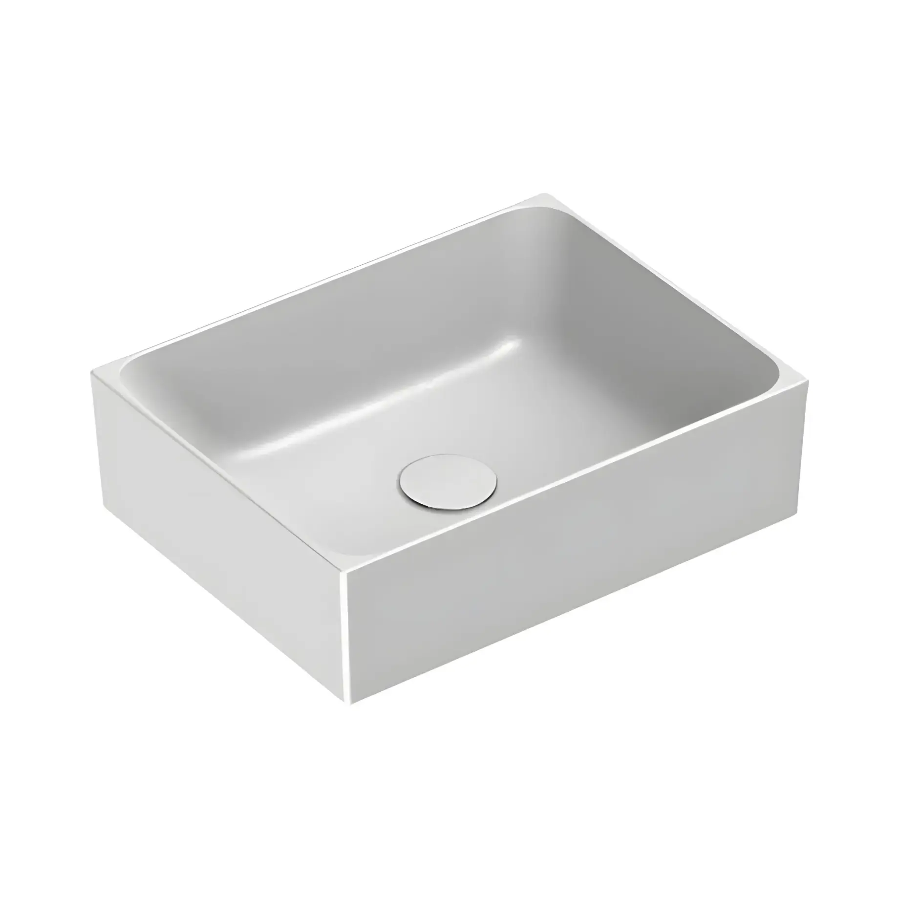 Умивальник Premium Catalano 0222450021 Satin white — вид на білому тлі