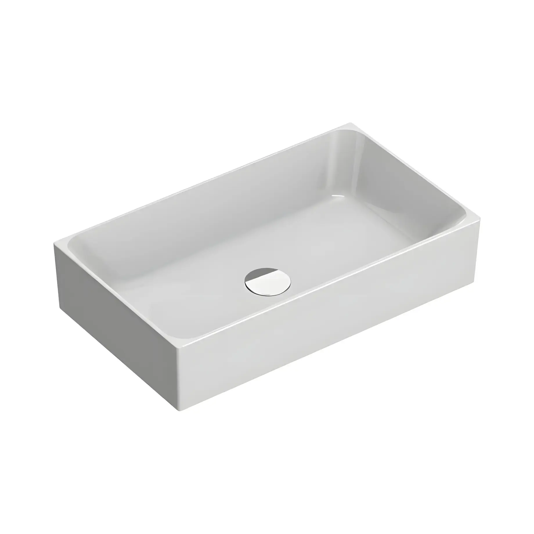 Умивальник Premium Catalano 0222600001 Glossy White — вид на білому тлі