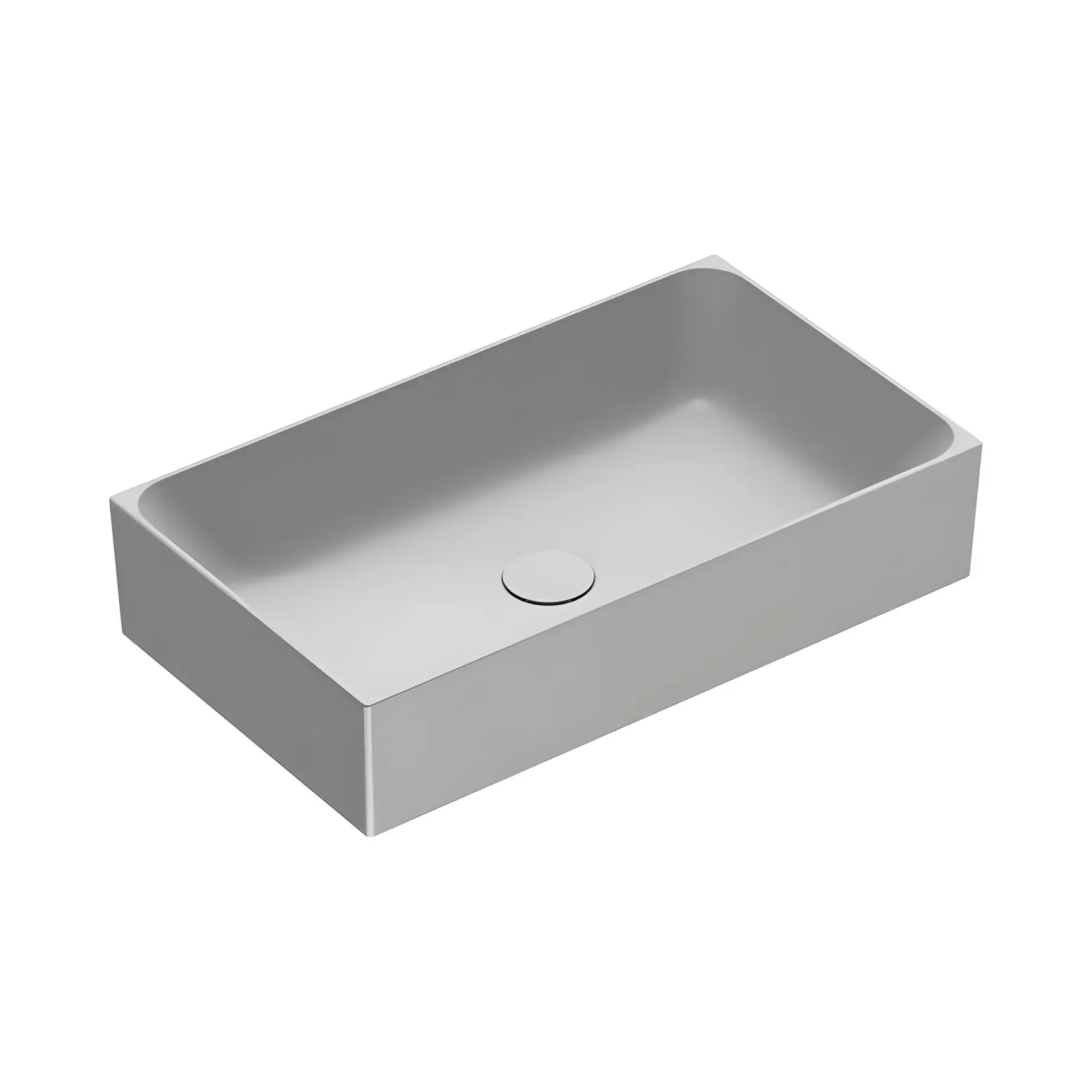 Умивальник Premium Catalano 0222600023 Satin Cement — вид на білому тлі