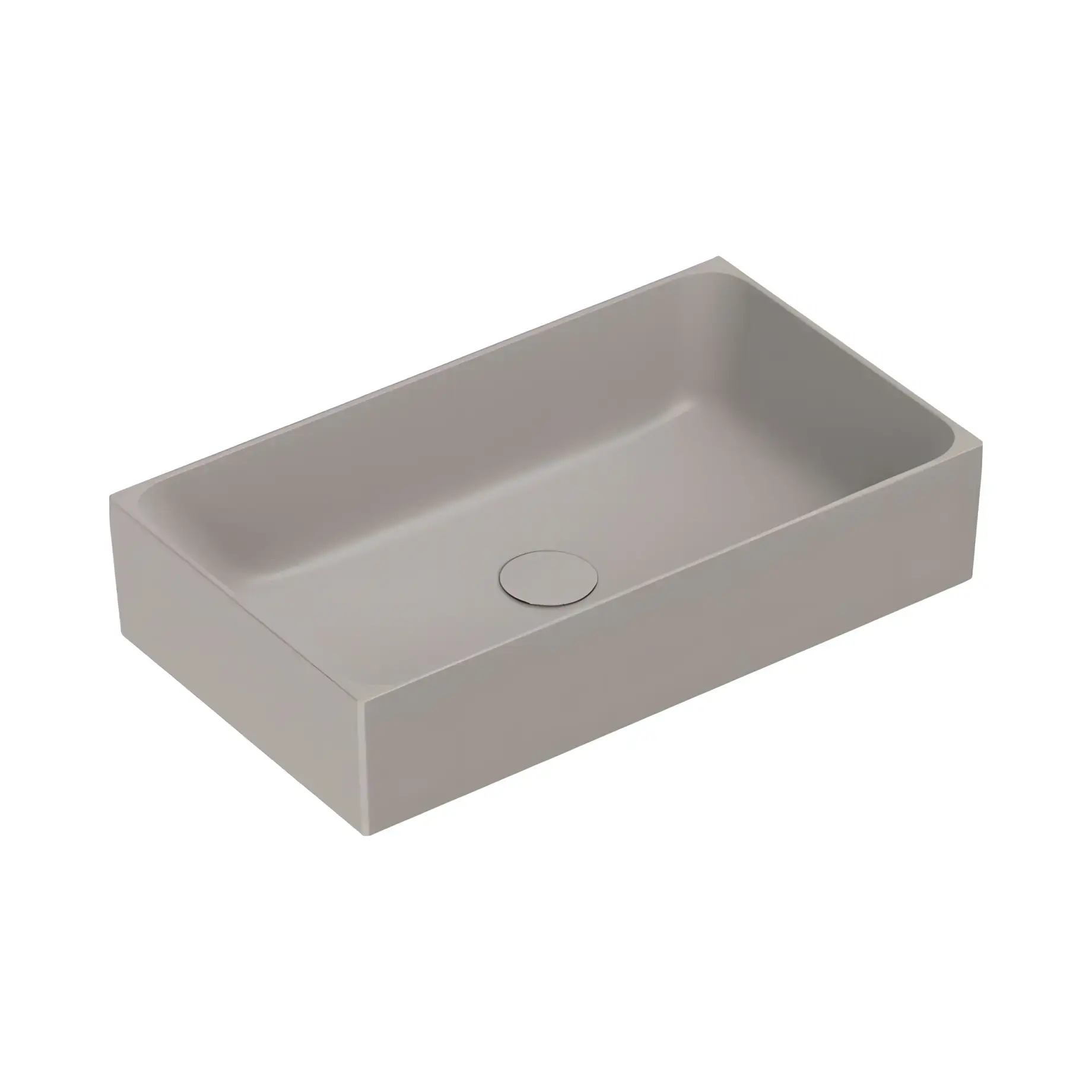 Умивальник Premium Catalano 0222600032 Satin Dove Grey — вид на білому тлі