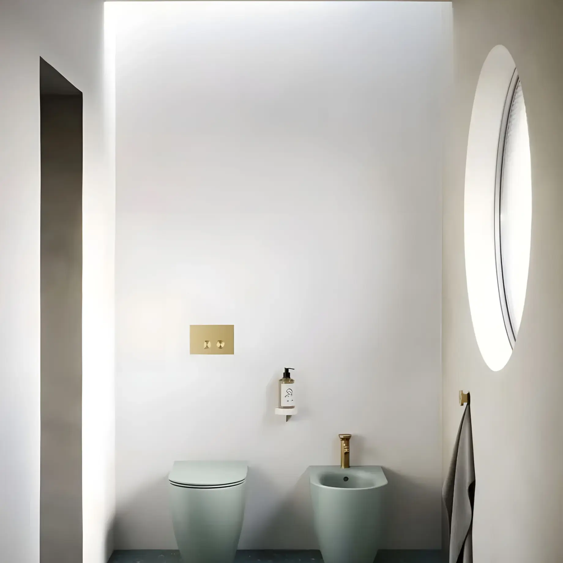 Унітаз підлоговий Sfera Catalano 0514550028 + 0551200028 Acqua — вид спереду