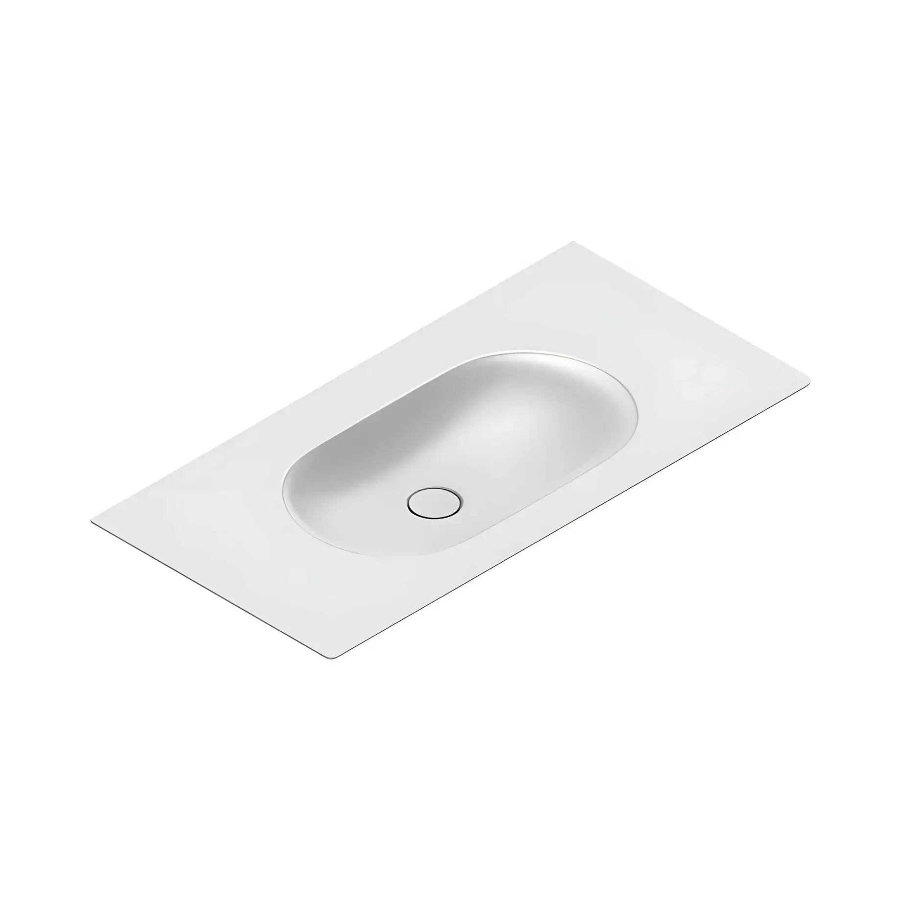 Умивальник Sfera Catalano 0521010021 Satin white — вид на білому тлі