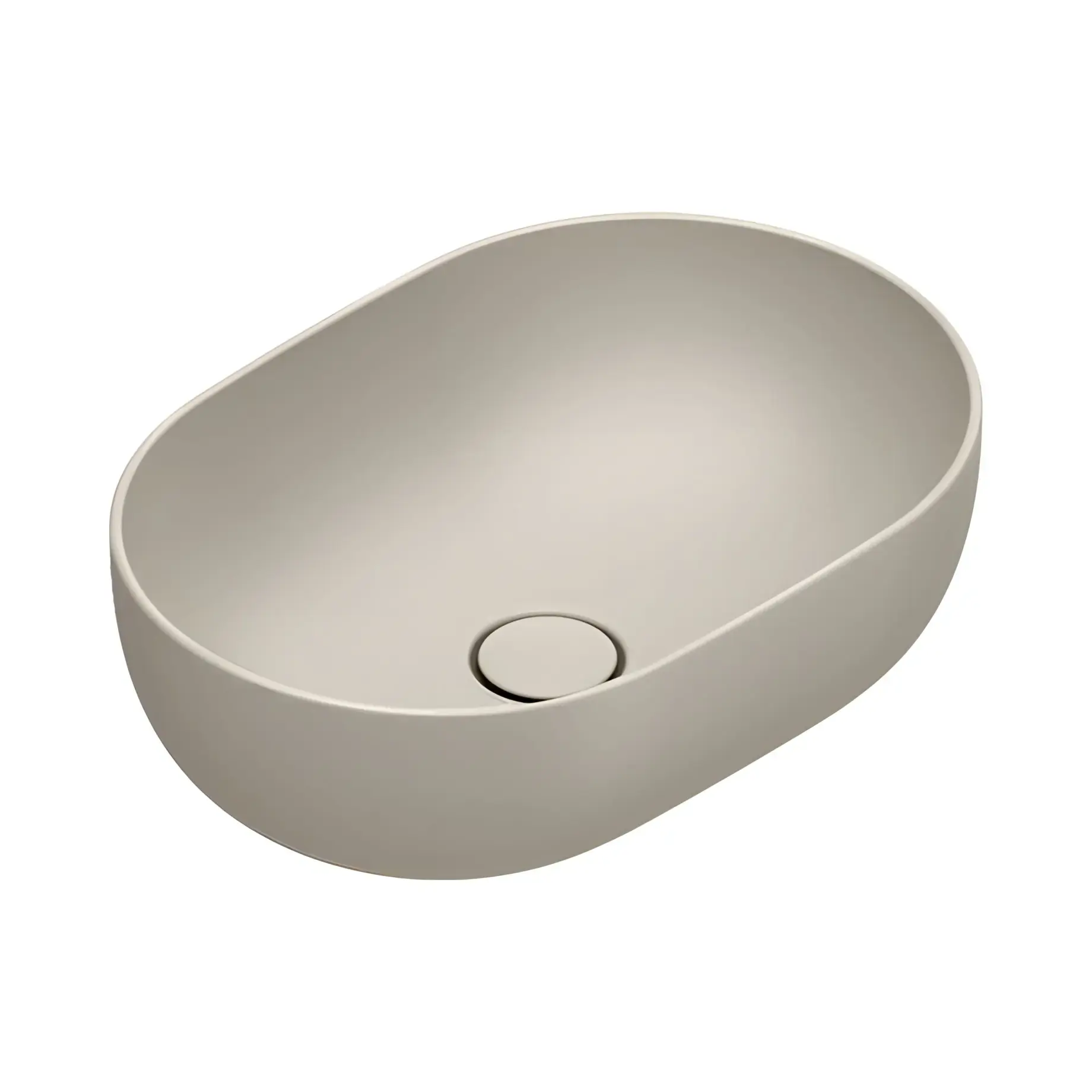 Умивальник Sfera Catalano 0522500029 Satin Sand — вид на білому тлі