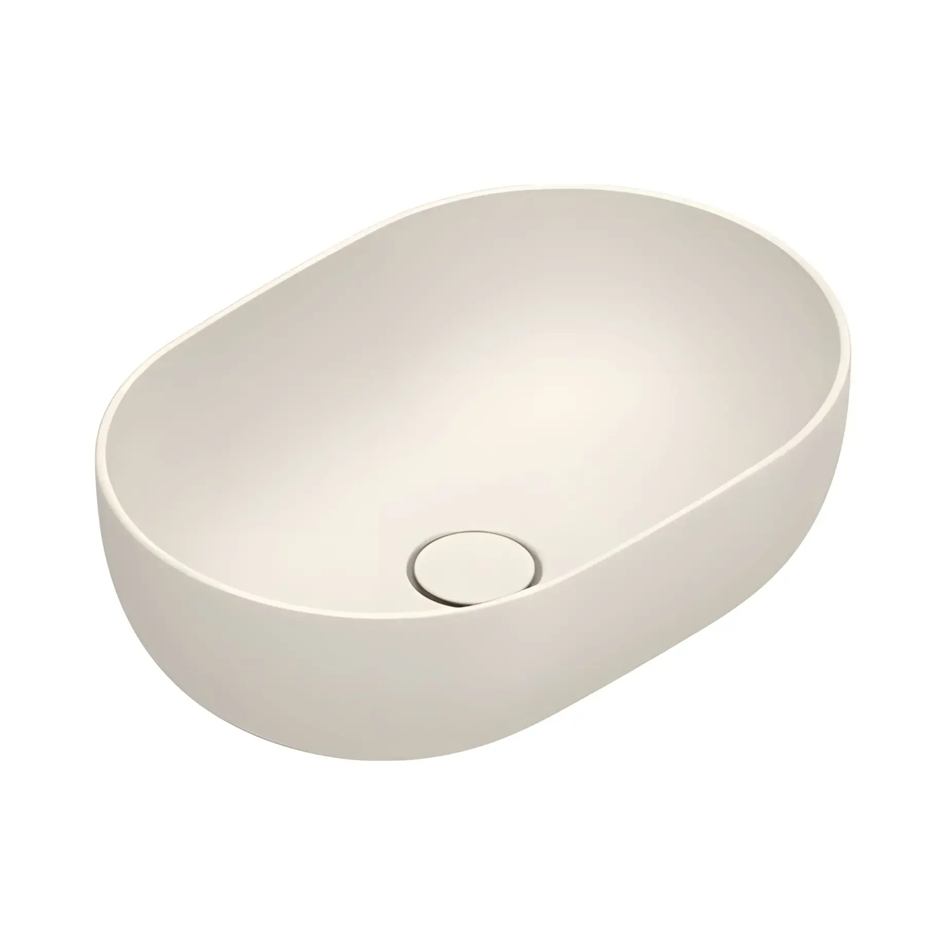 Умивальник Sfera Catalano 0522500030 Satin Linen — вид на білому тлі