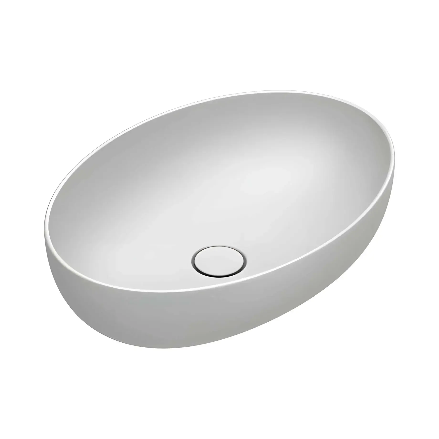 Умивальник Sfera Catalano 0522600021 Satin white — вид на білому тлі