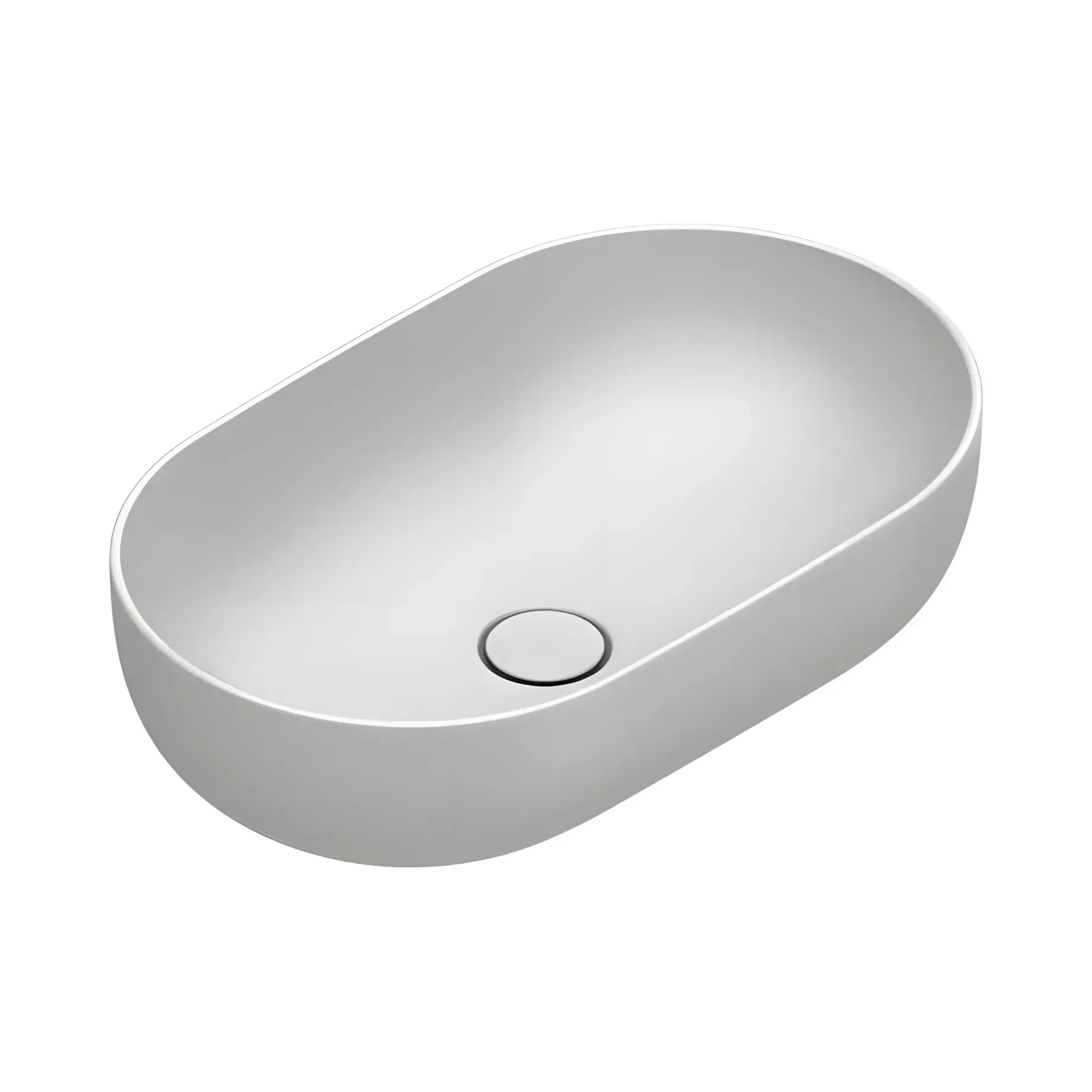 Умивальник Sfera Catalano 0522610021 Satin white — вид на білому тлі