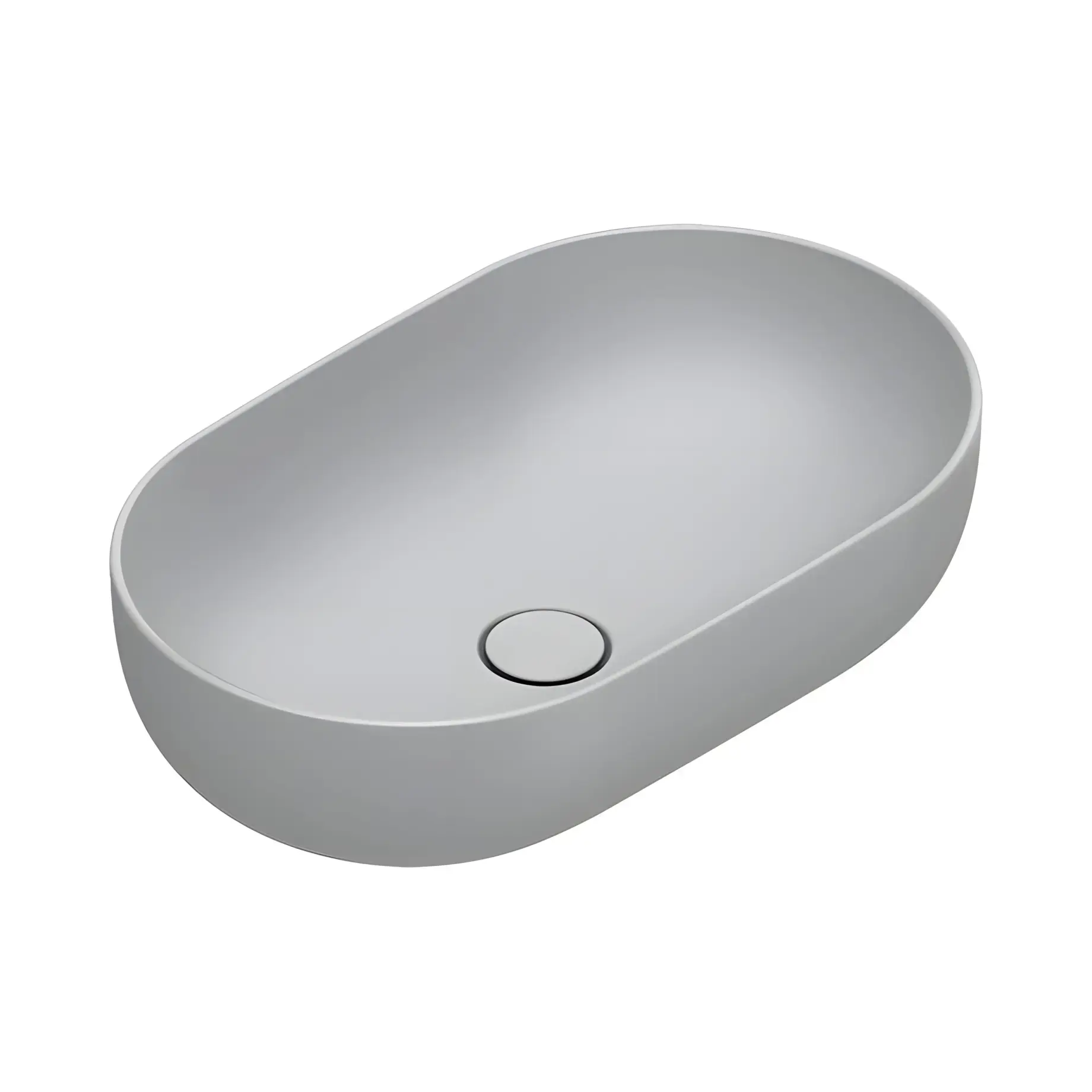 Умивальник Sfera Catalano 0522610023 Satin Cement — вид на білому тлі
