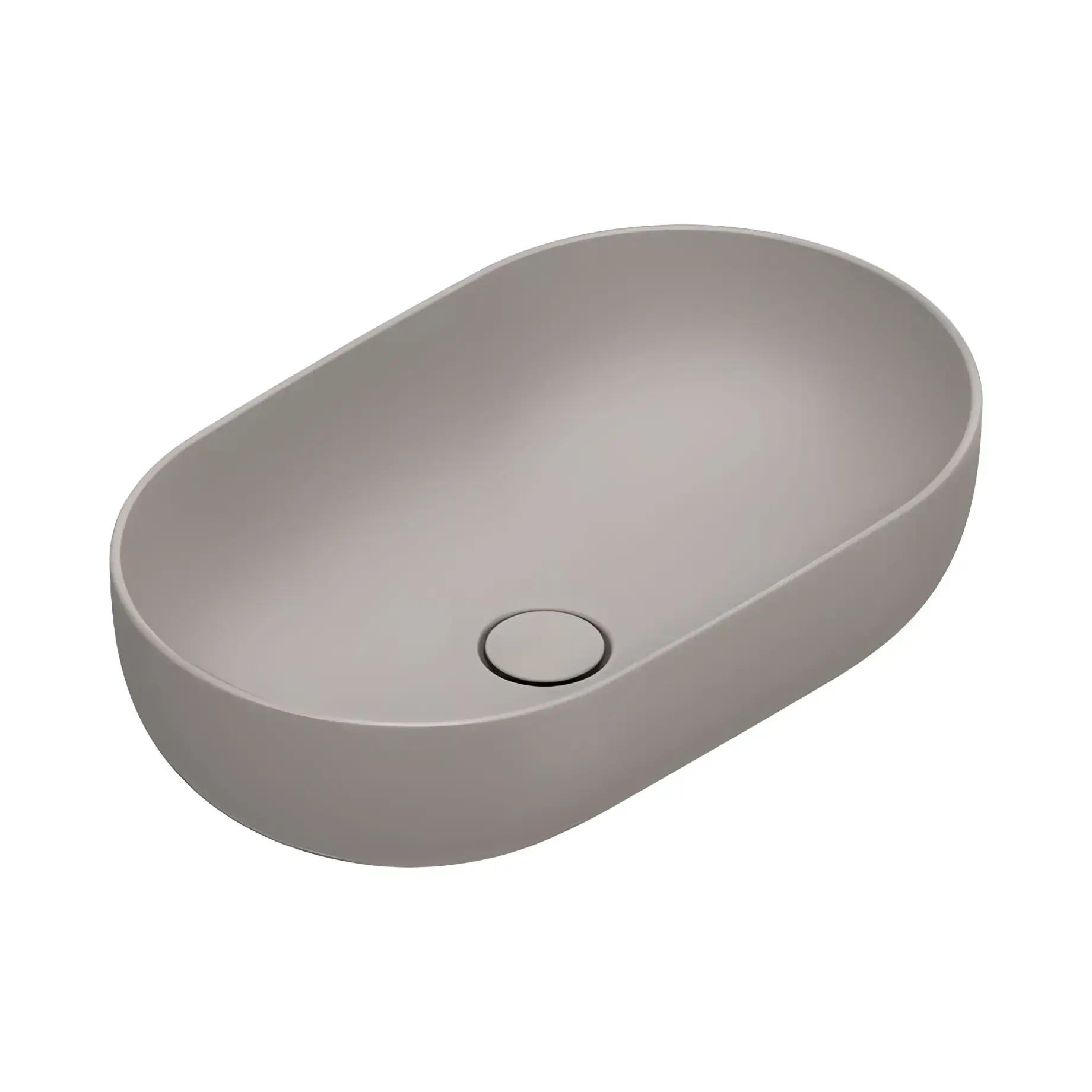 Умивальник Sfera Catalano 0522610032 Satin Dove Grey — вид на білому тлі