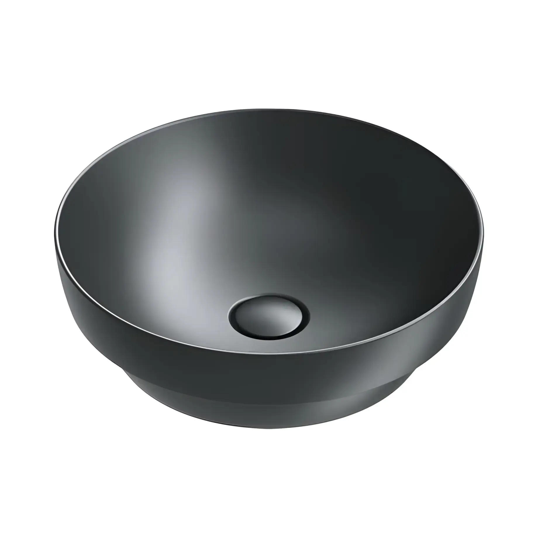 Умивальник Sfera Catalano 0524450022 Satin black — вид на білому тлі
