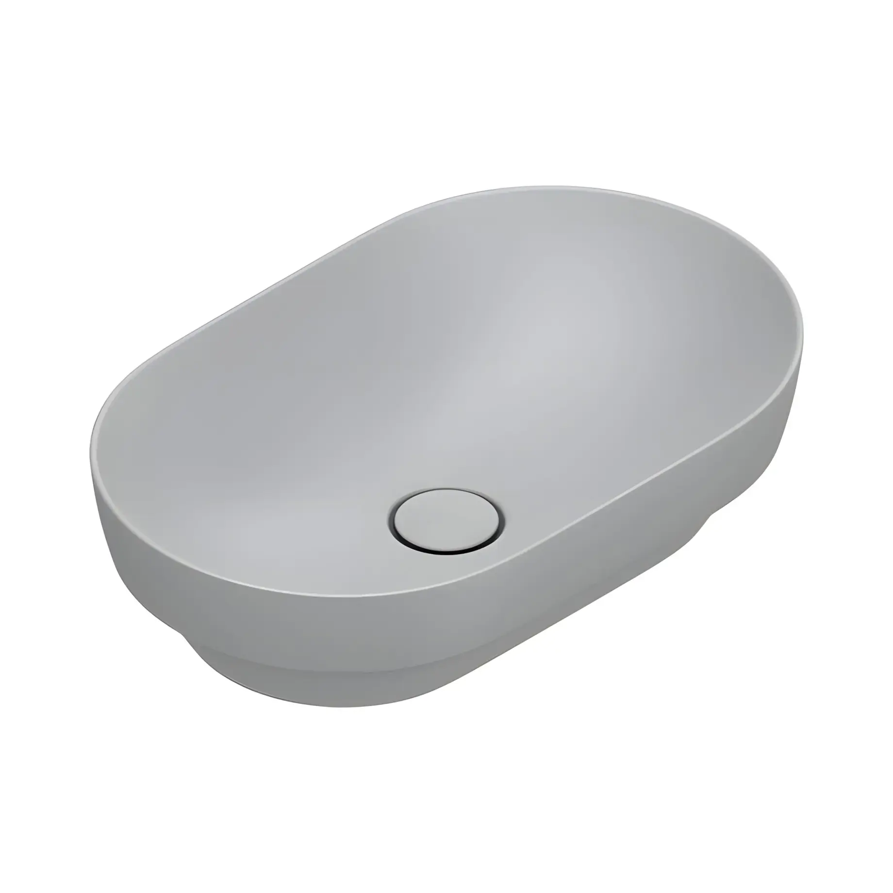 Умивальник Sfera Catalano 0524550023 Satin Cement — вид на білому тлі