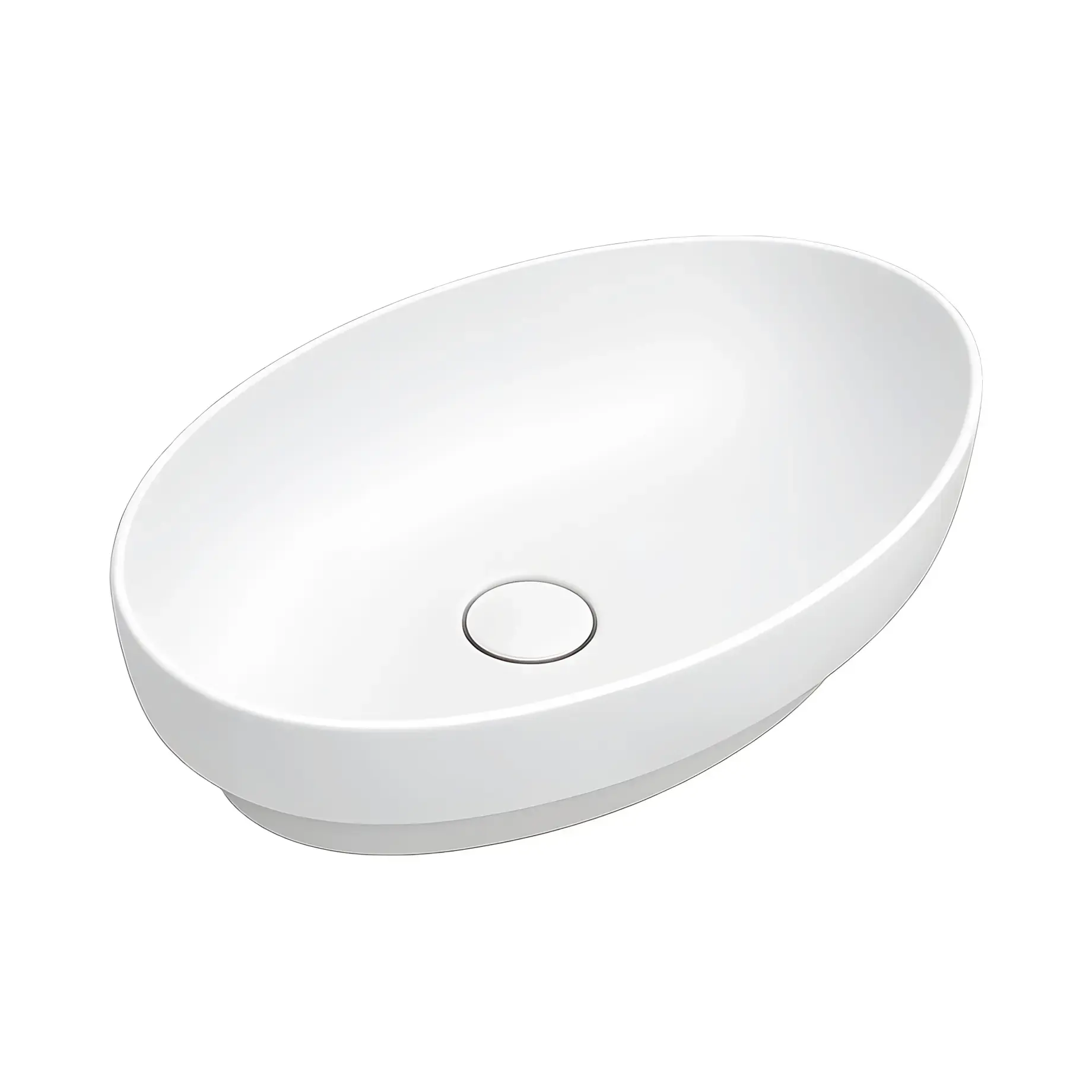 Умивальник Sfera Catalano 0524580021 Satin white — вид на білому тлі