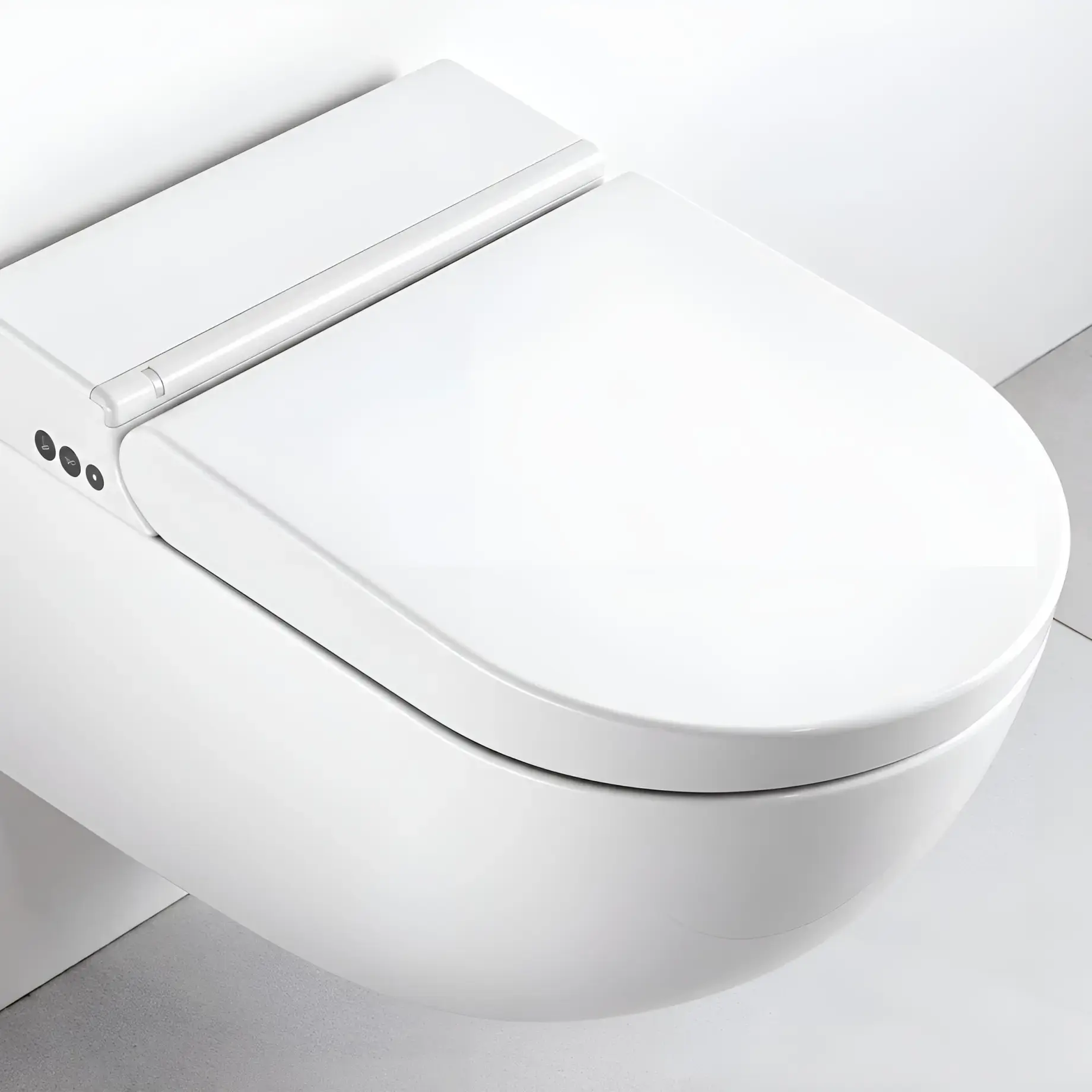 Унітаз-біде підвісний SilentClean S Catalano 01-1111590021 Satin white — вид спереду