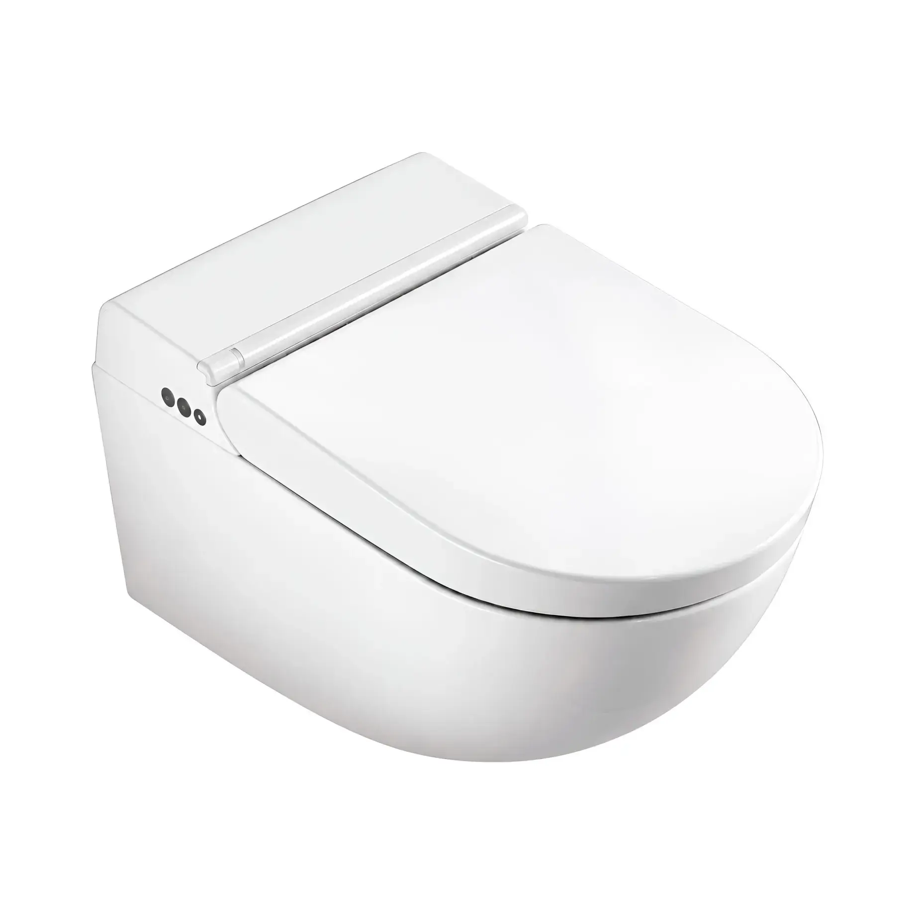 Унітаз-біде підвісний SilentClean S Catalano 01-1111590021 Satin white — вид на білому тлі