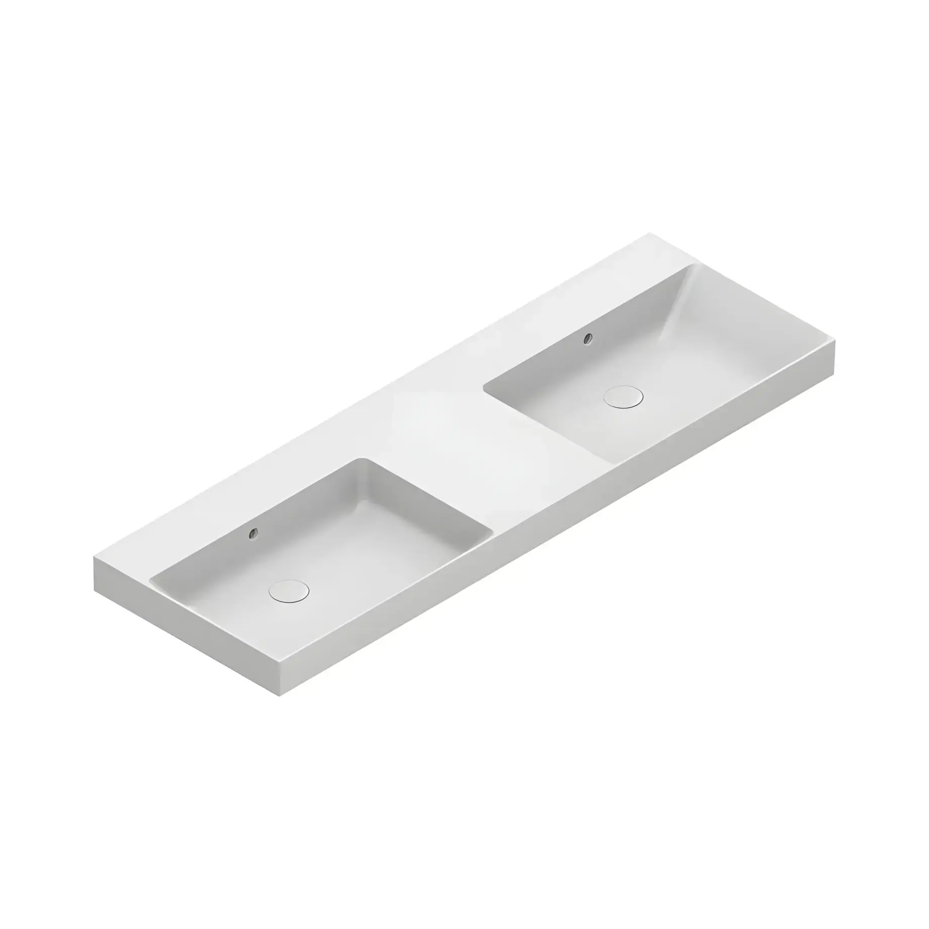 Умивальник Zero Catalano 0121520001 Glossy White 150 х 50 см — вид на білому тлі