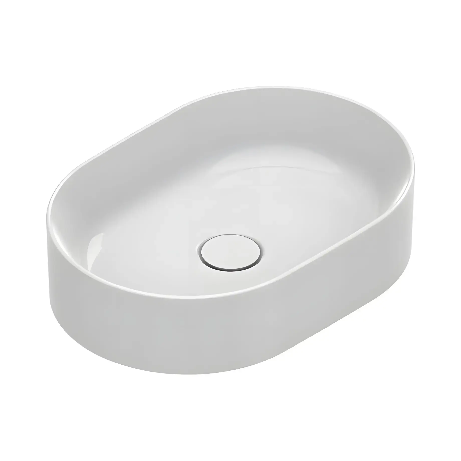 Умивальник Zero Catalano 0122500001 Glossy White — вид на білому тлі
