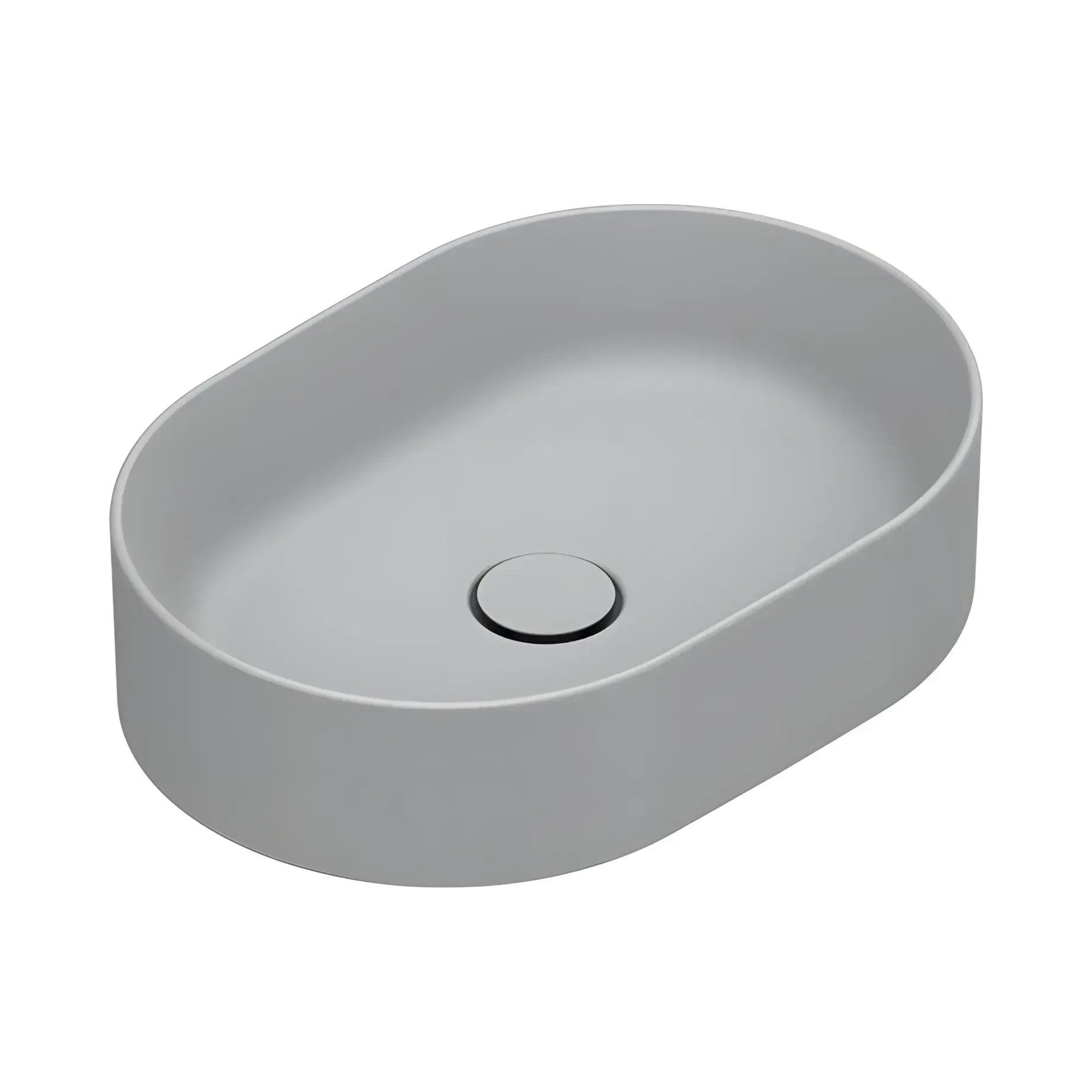 Умивальник Zero Catalano 0122500023 Satin Cement — вид на білому тлі