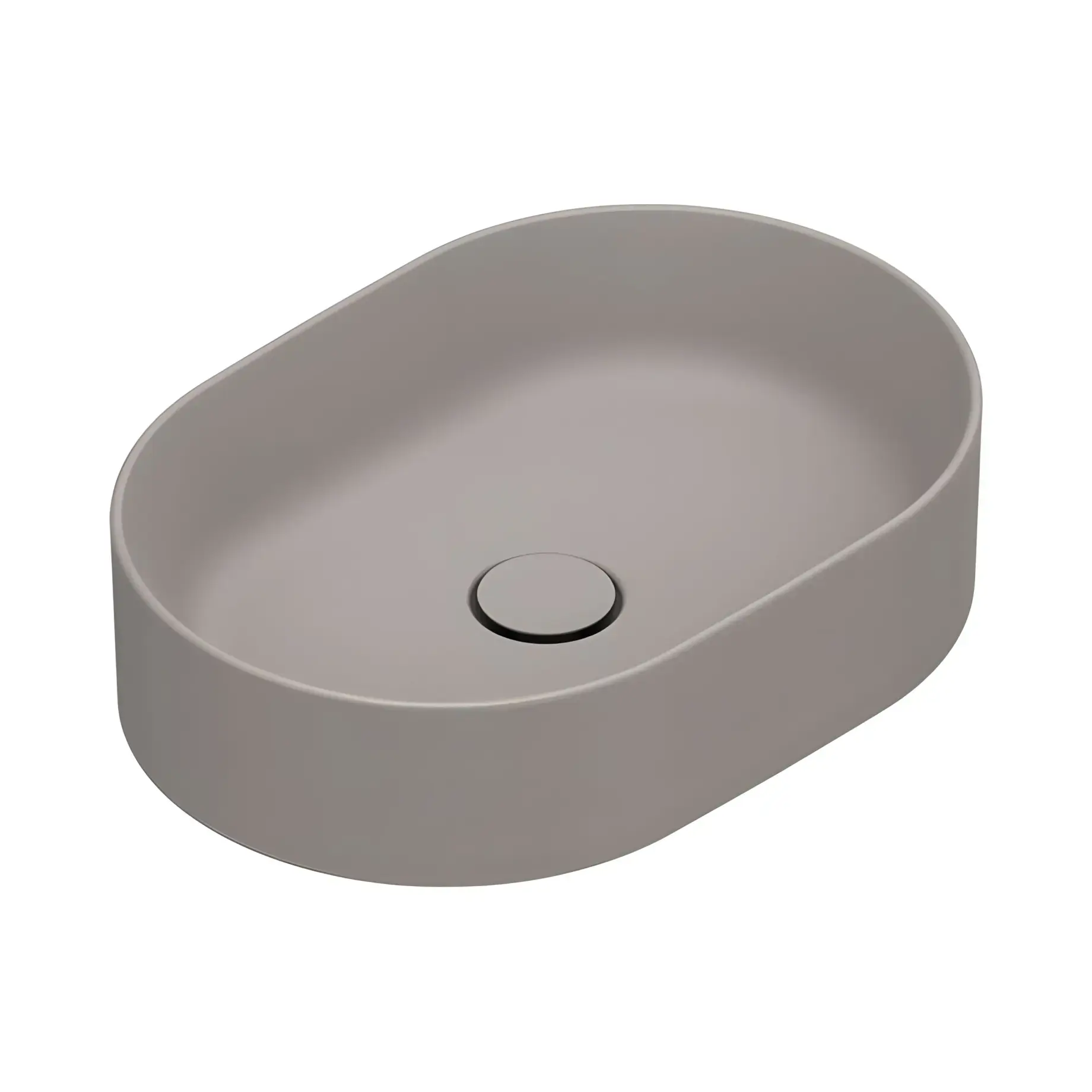 Умивальник Zero Catalano 0122500032 Satin Dove Grey — вид на білому тлі