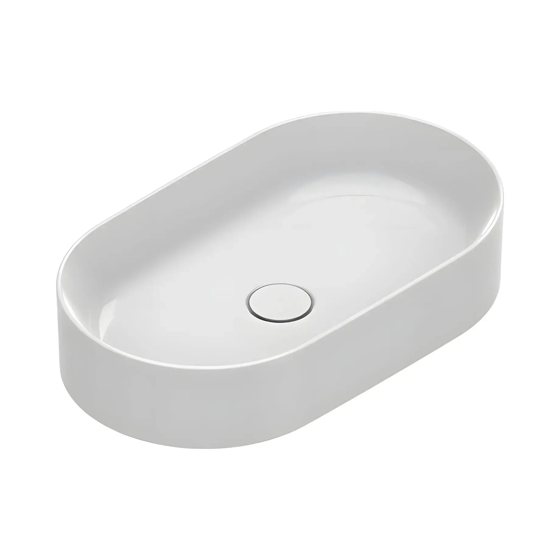 Умивальник Zero Catalano 0122600001 Glossy White — вид на білому тлі