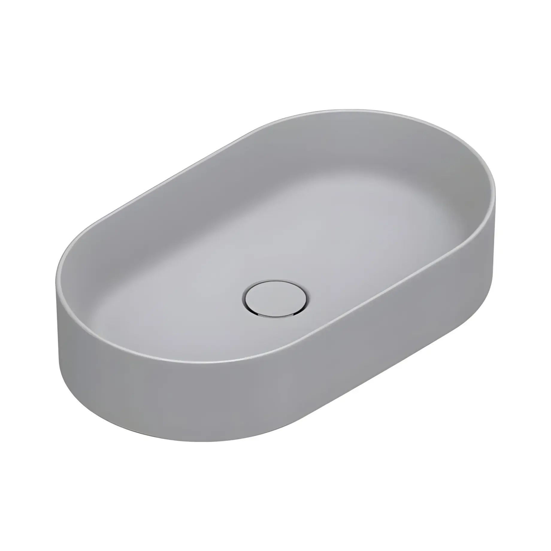 Умивальник Zero Catalano 0122600023 Satin Cement — вид на білому тлі