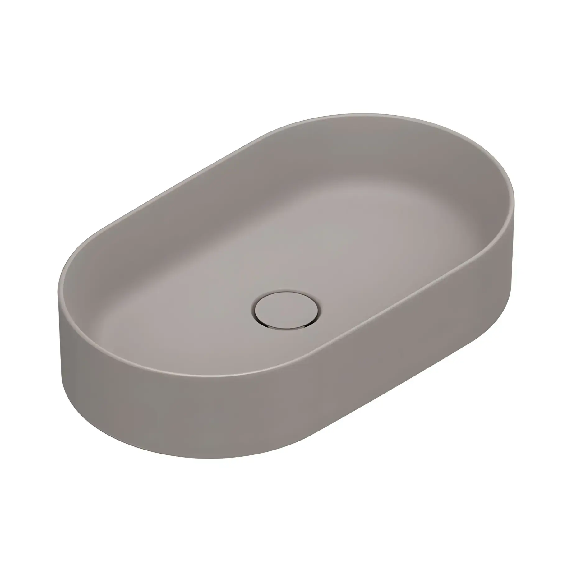 Умивальник Zero Catalano 0122600032 Satin Dove Grey — вид на білому тлі