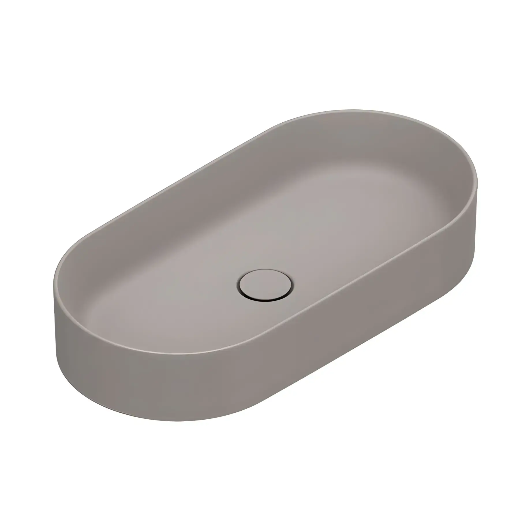 Умивальник Zero Catalano 0122700032 Satin Dove Grey — вид на білому тлі