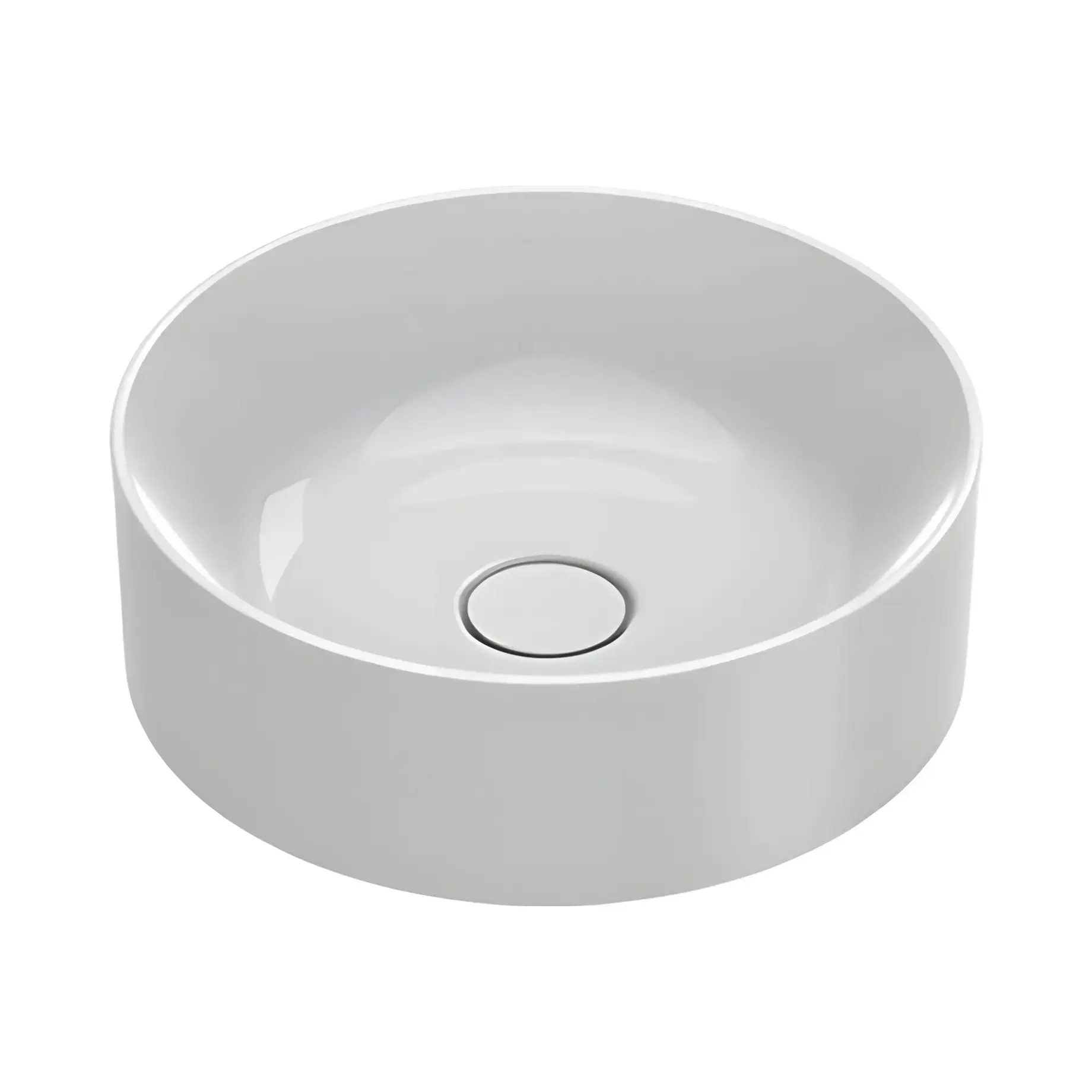 Умивальник Zero Catalano 0123400001 Glossy White — вид на білому тлі