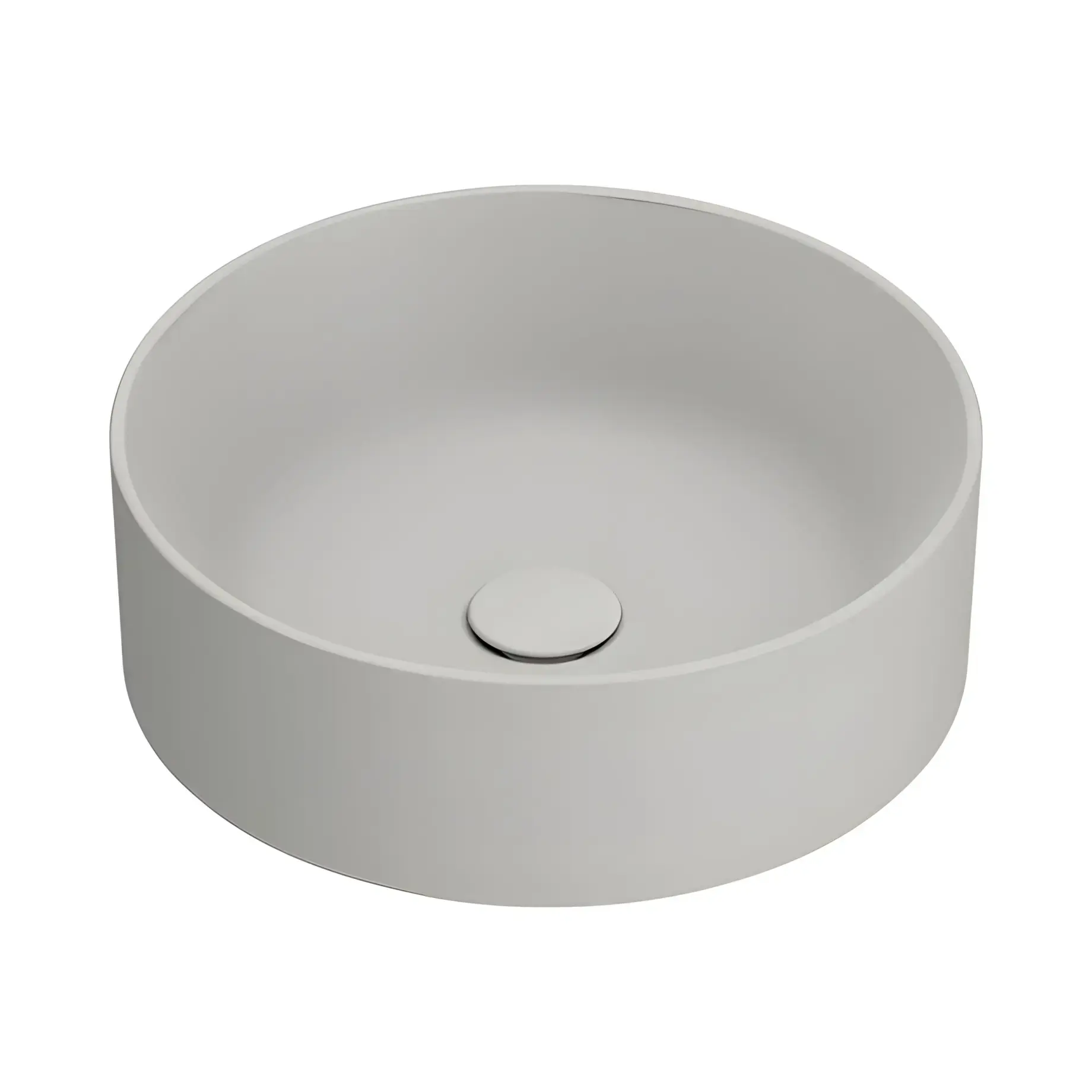 Умивальник Zero Catalano 0123400023 Satin Cement — вид на білому тлі