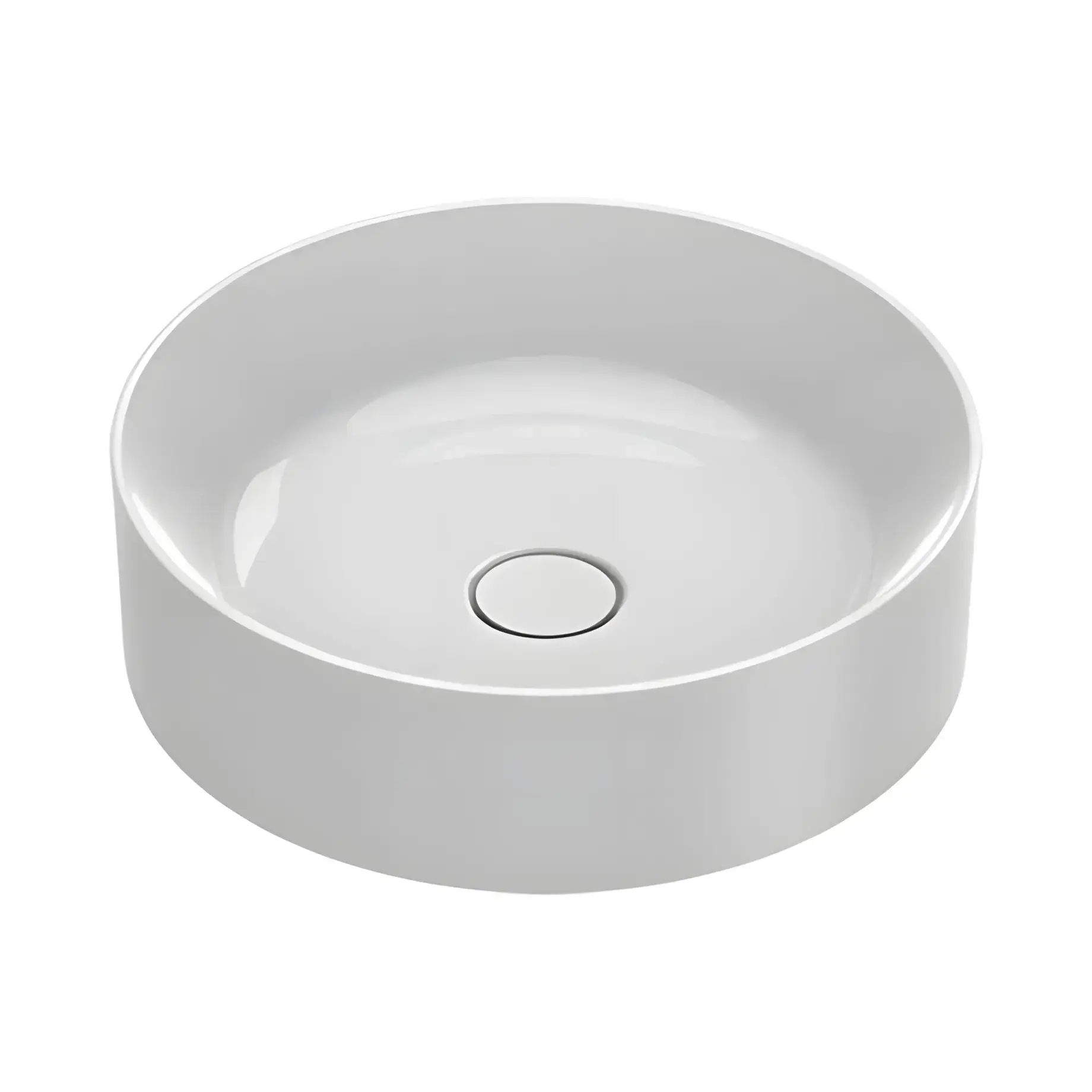 Умивальник Zero Catalano 0123450001 Glossy White — вид на білому тлі